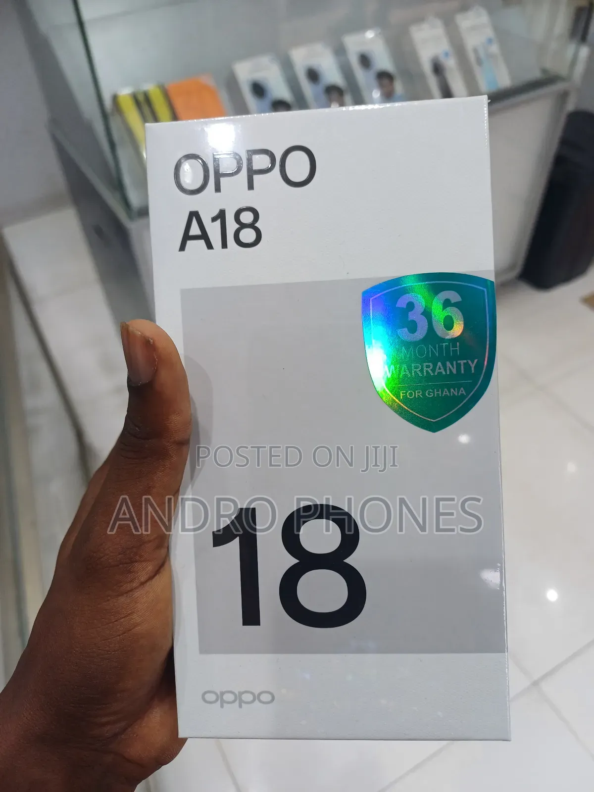 New Oppo A18 64 GB Black