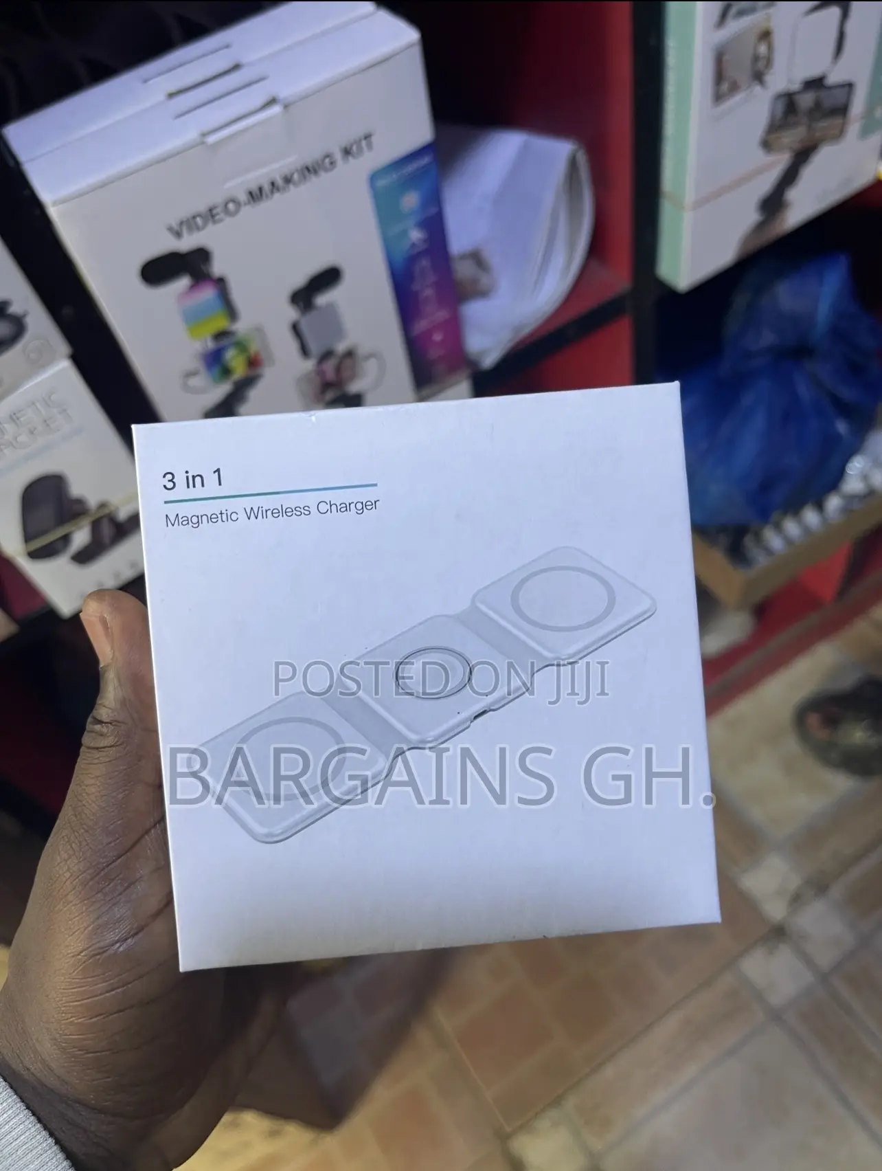3 in 1 Magnetic Wireless Charger