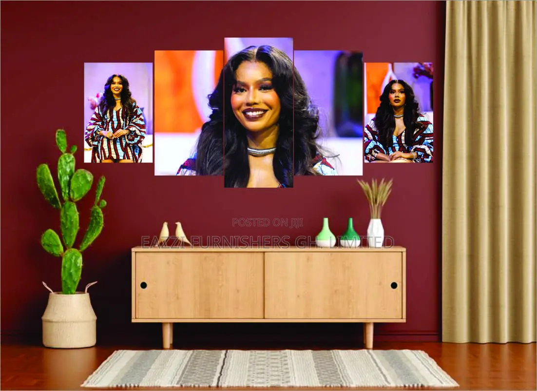 Personal Customised 5 Wall Arts Frame Canvas (Pre-Order)