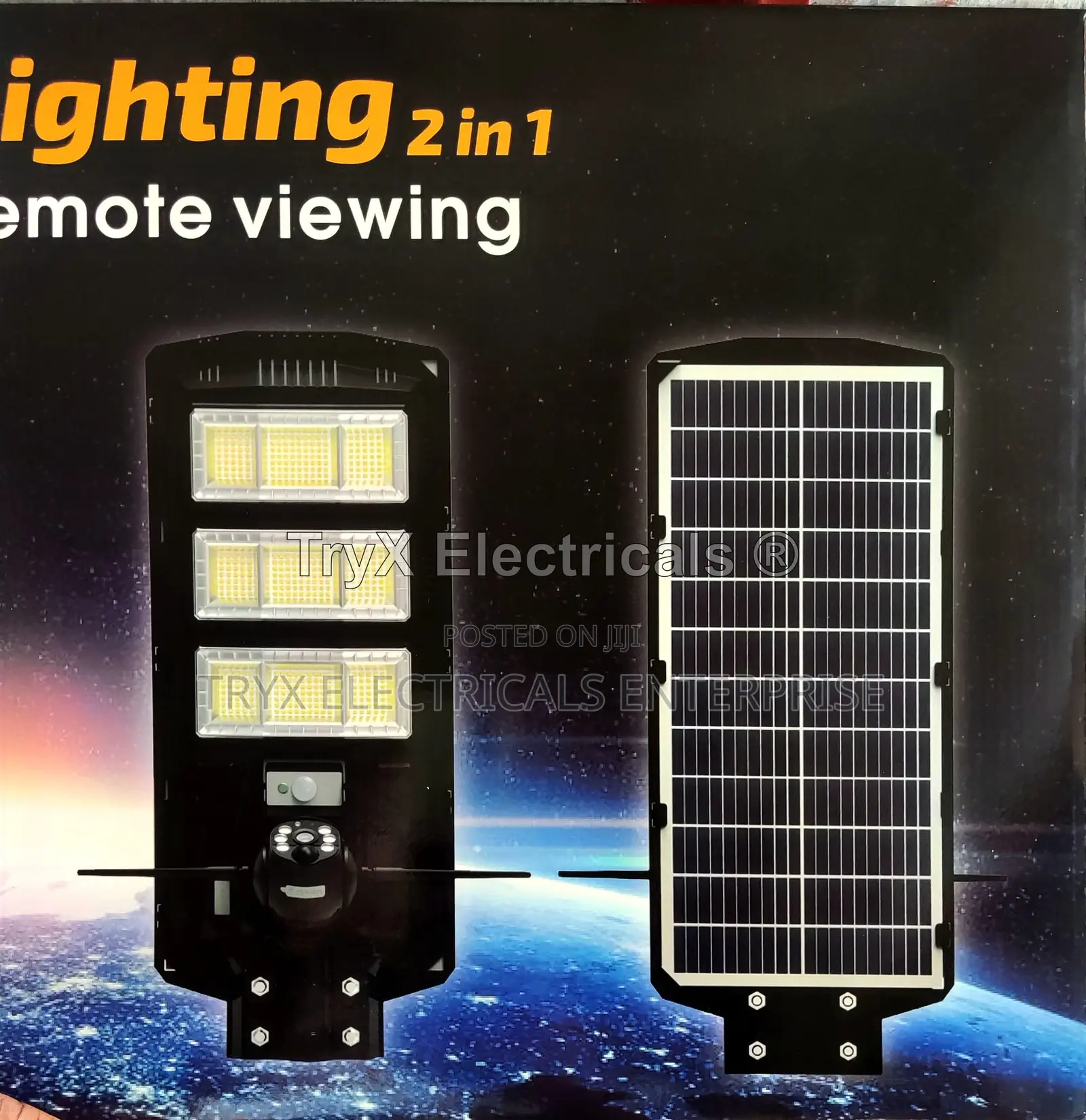 450w Solar Surveillance Street Light
