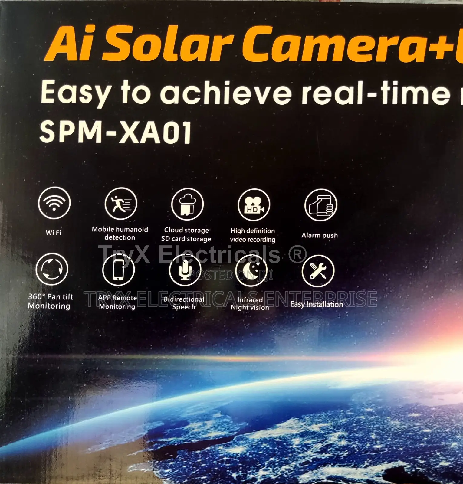 450w Solar Surveillance Street Light
