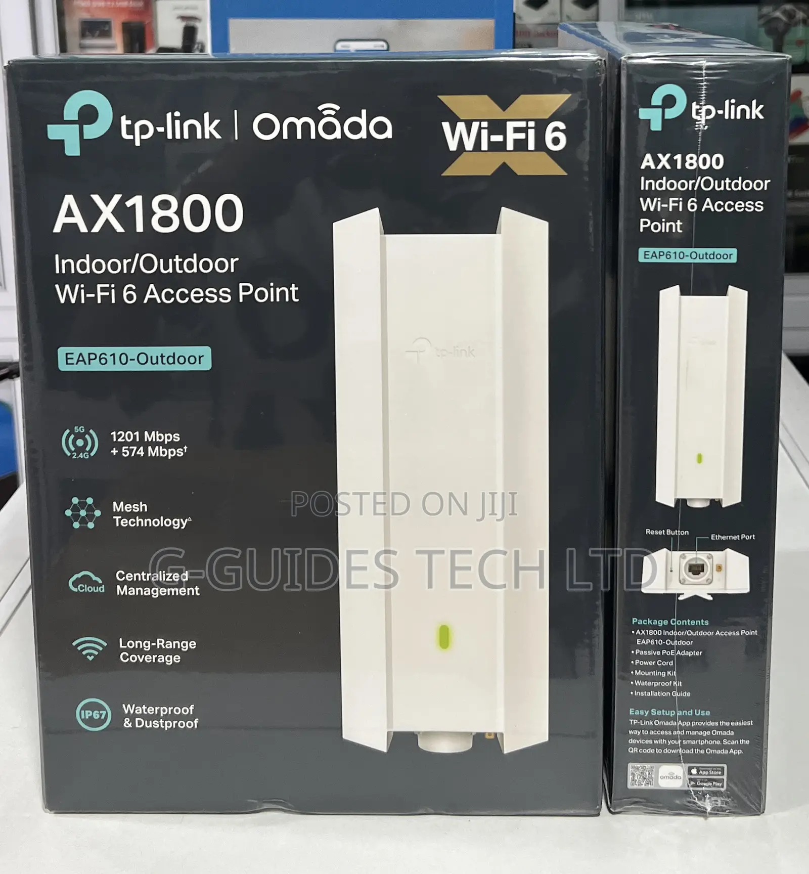 Tp-Link Eap610-Outdoor Ax1800 Wi-Fi 6 Access Point
