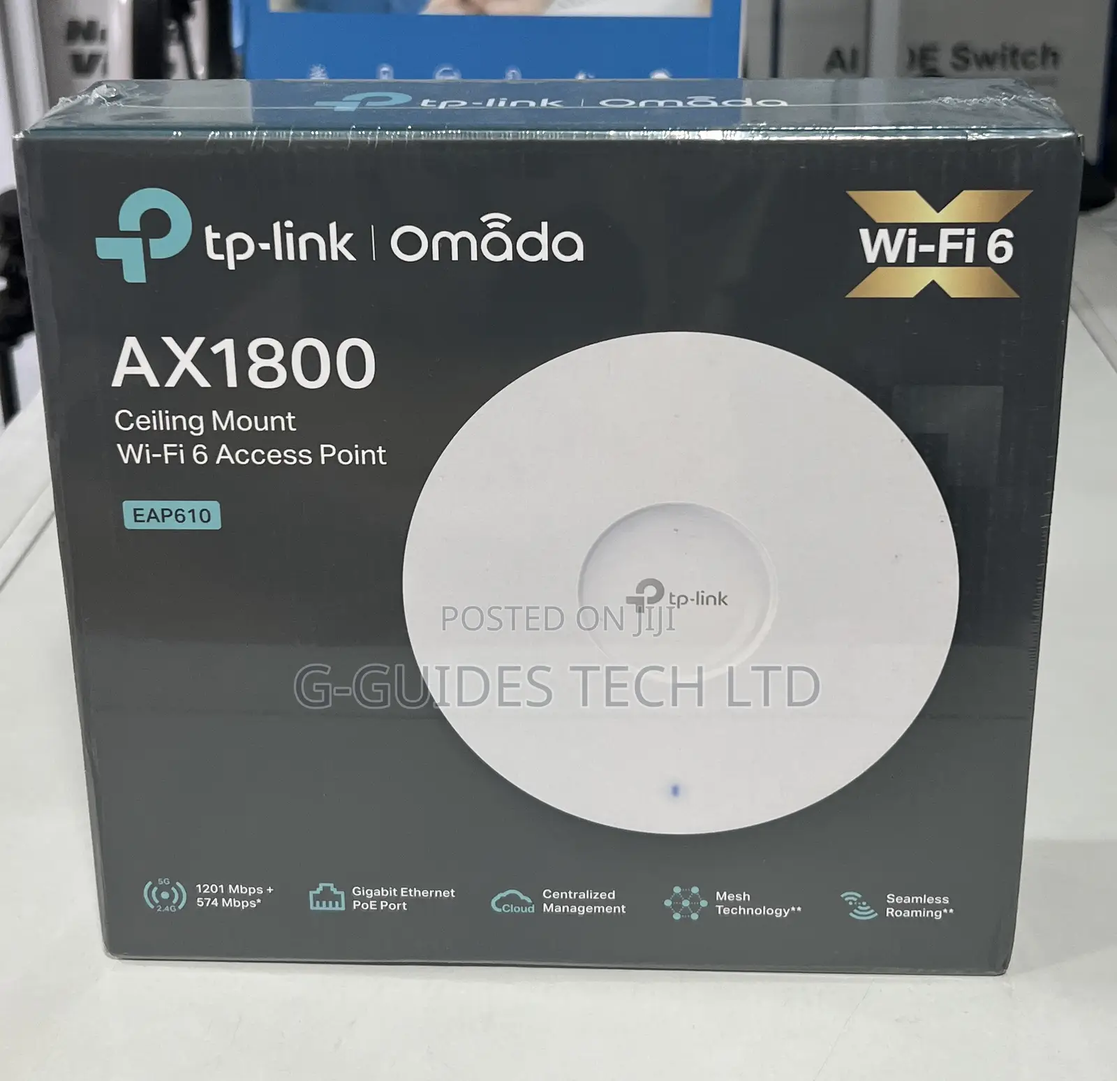 Tp-Link Eap610 Ax1800 Ceiling Mount Wi-Fi 6 Access Point