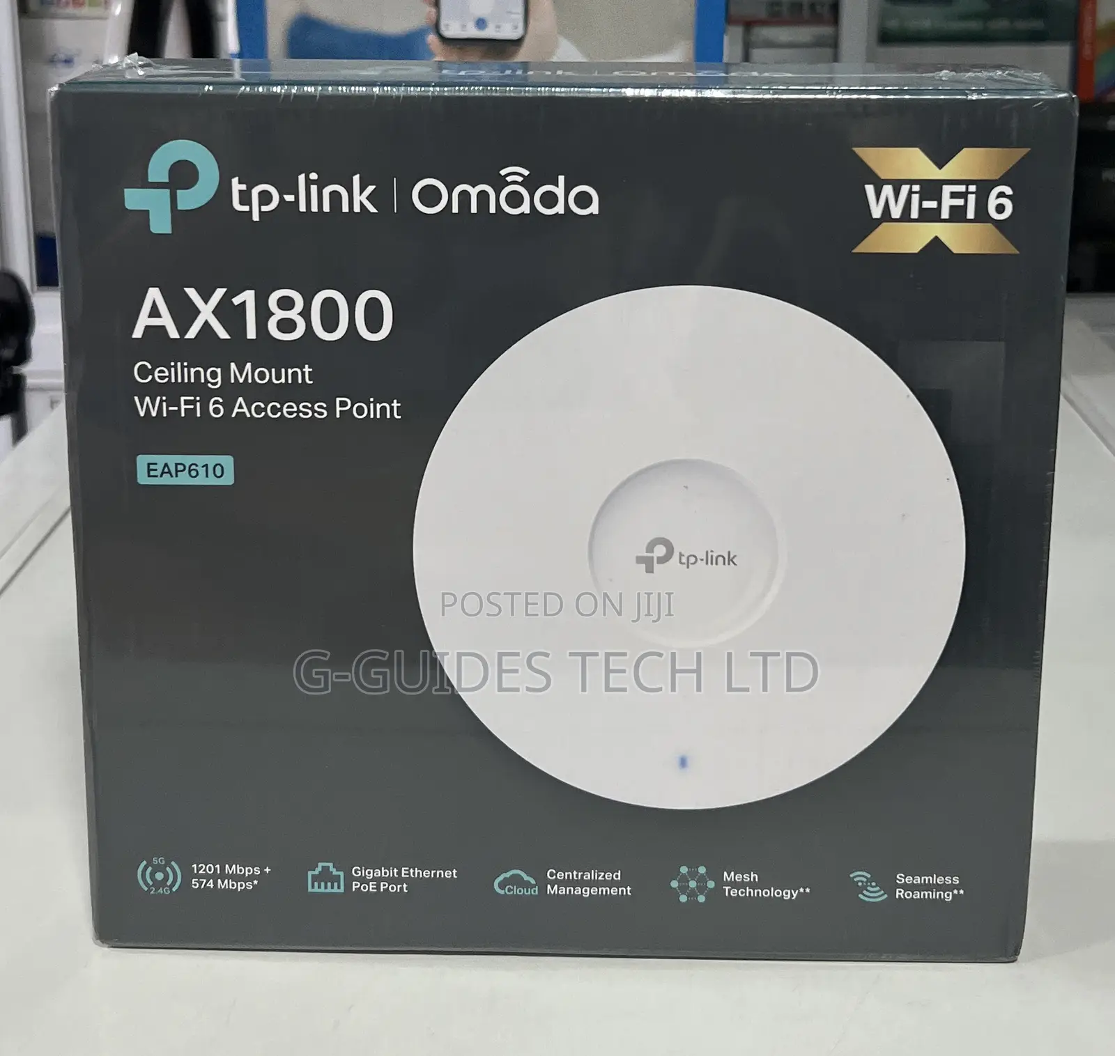 Tp-Link Eap610 Ax1800 Ceiling Mount Wi-Fi 6 Access Point