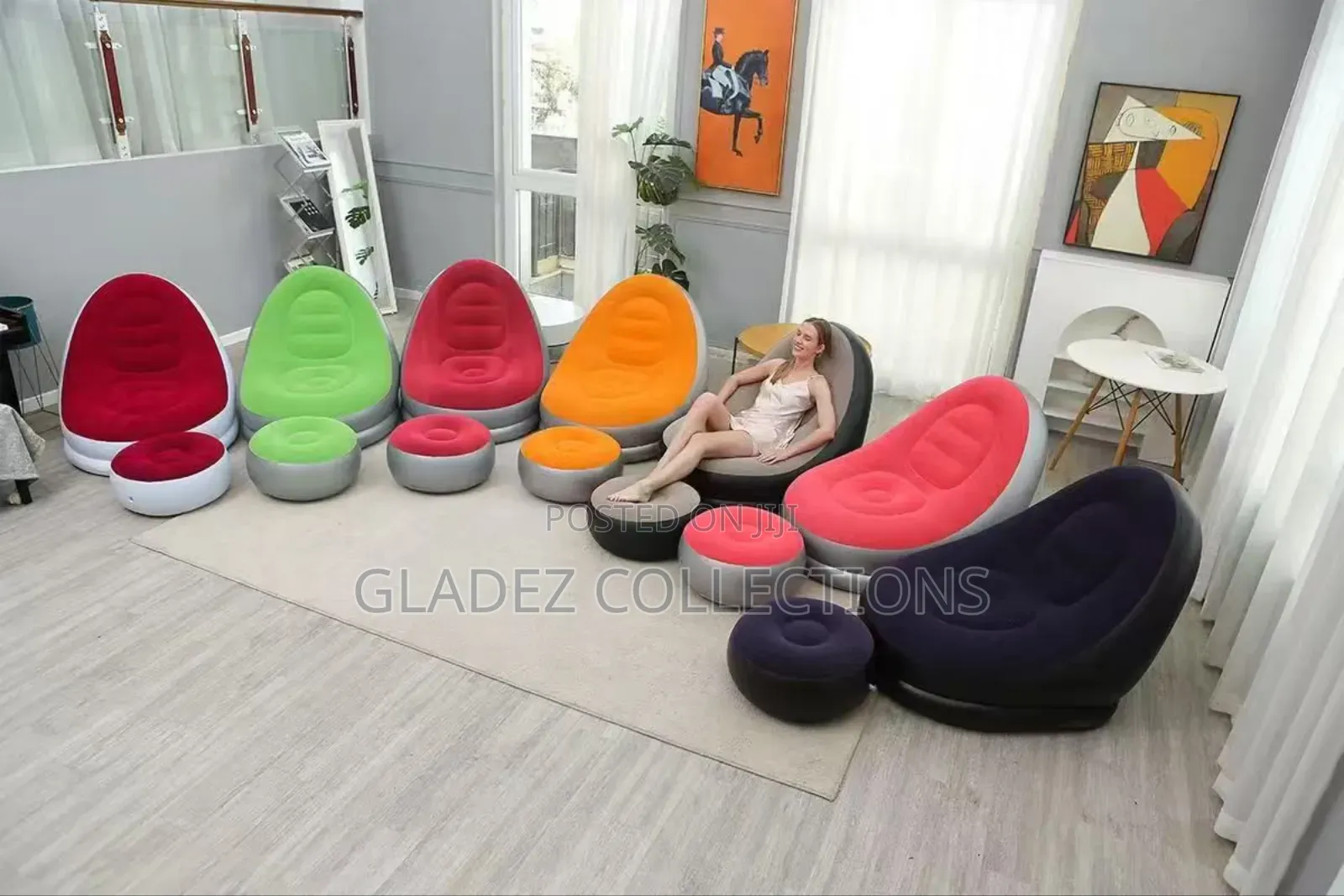 Inflatable and Portable Chair