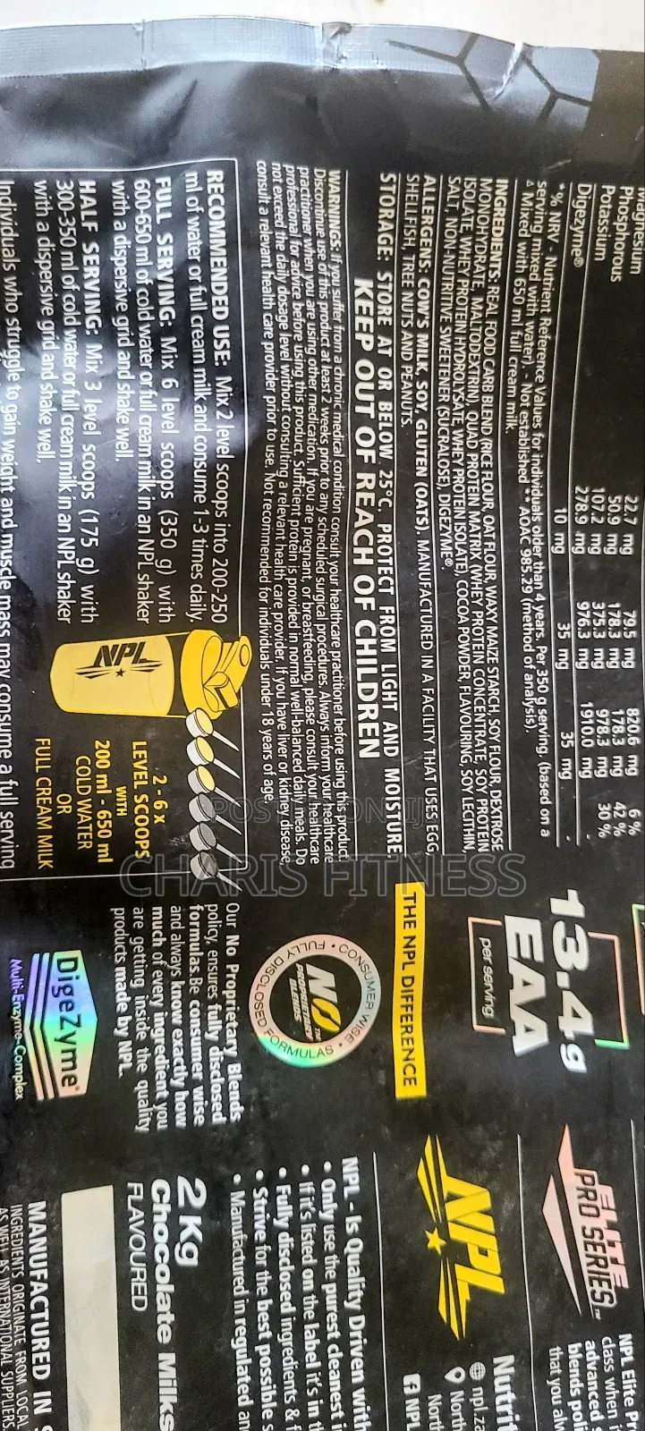 Mass Gainer 2kg (Npl Pro Mass)