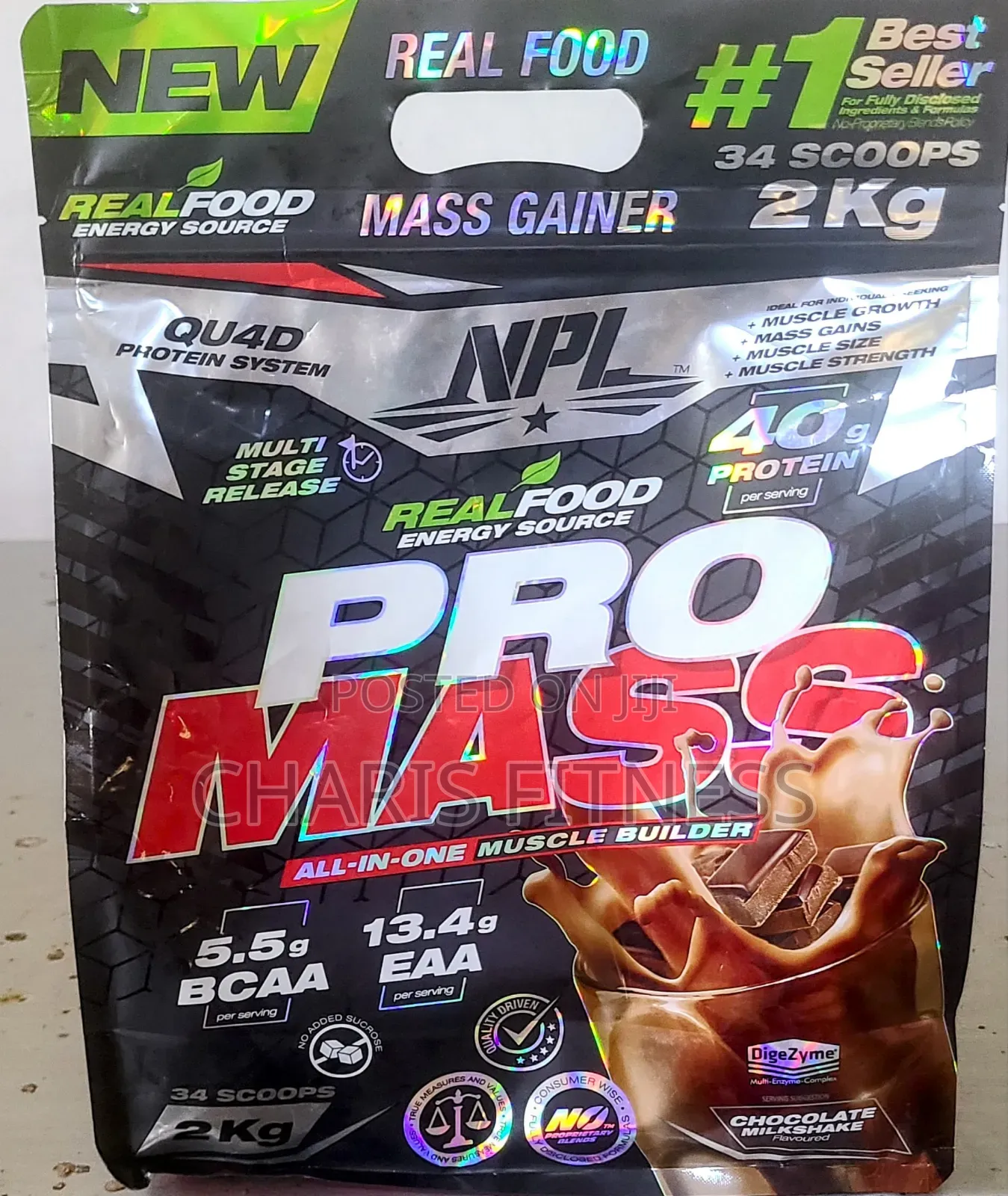 Mass Gainer 2kg (Npl Pro Mass)