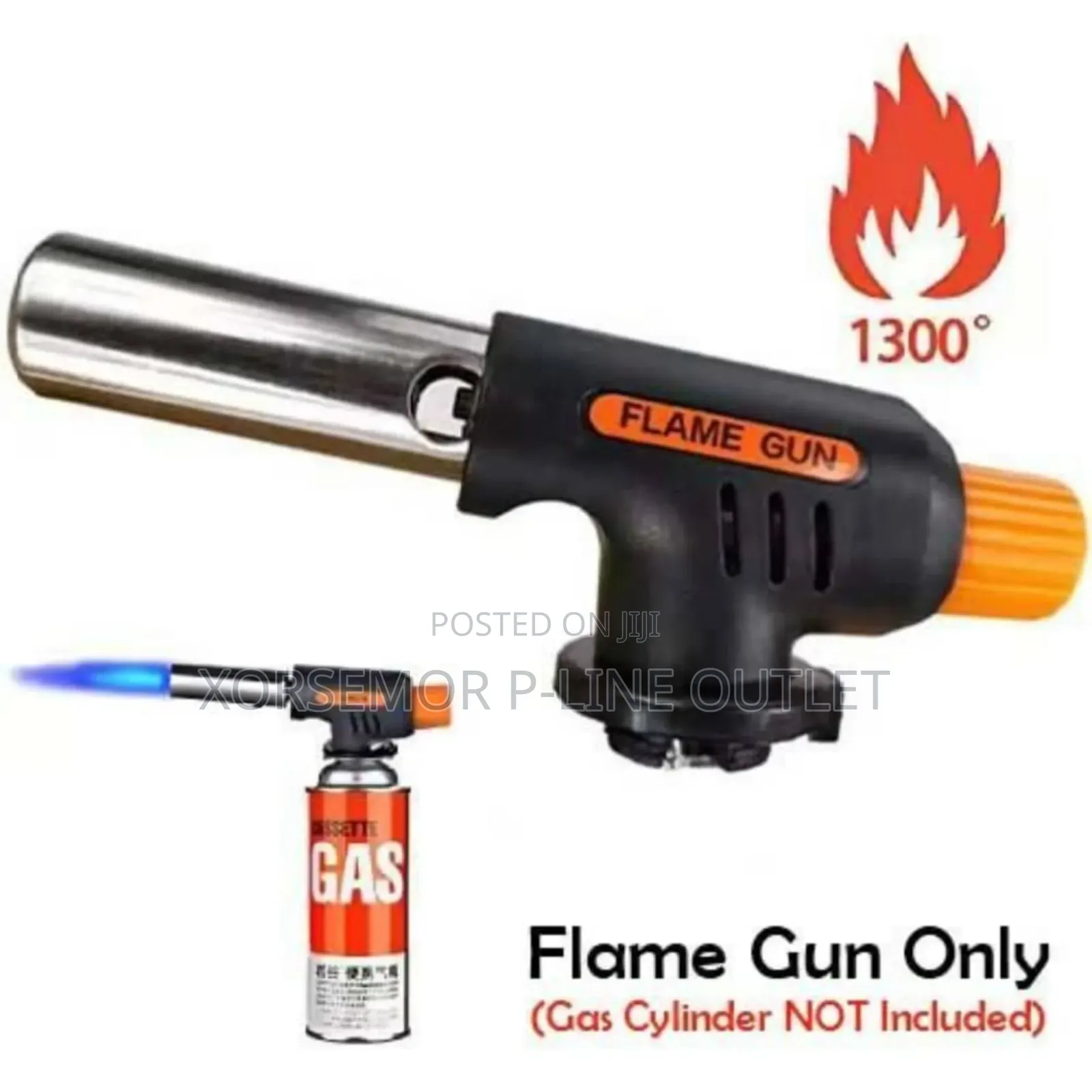 Flame Gas Gun Cylinder
