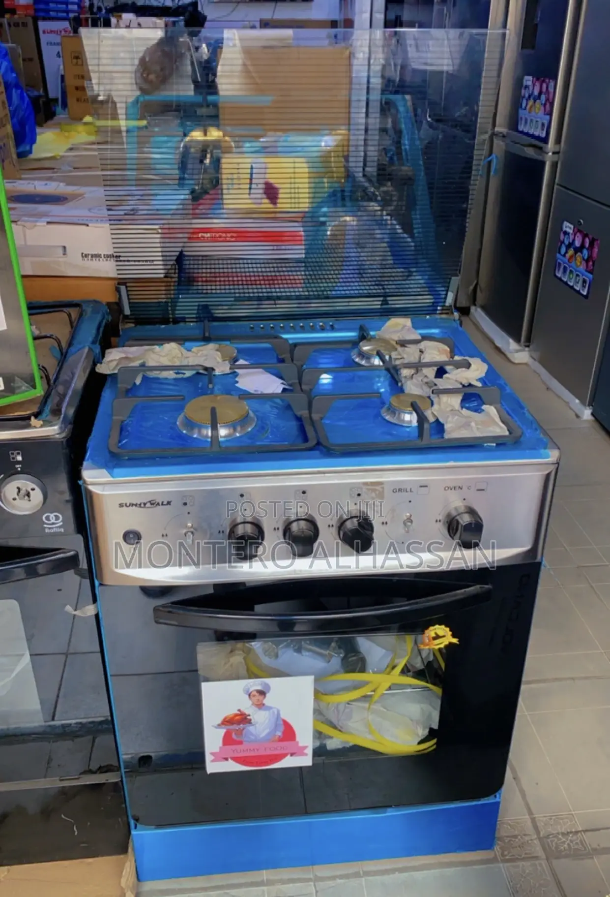 Gas Burner Stove 60*60 Sunnywalk