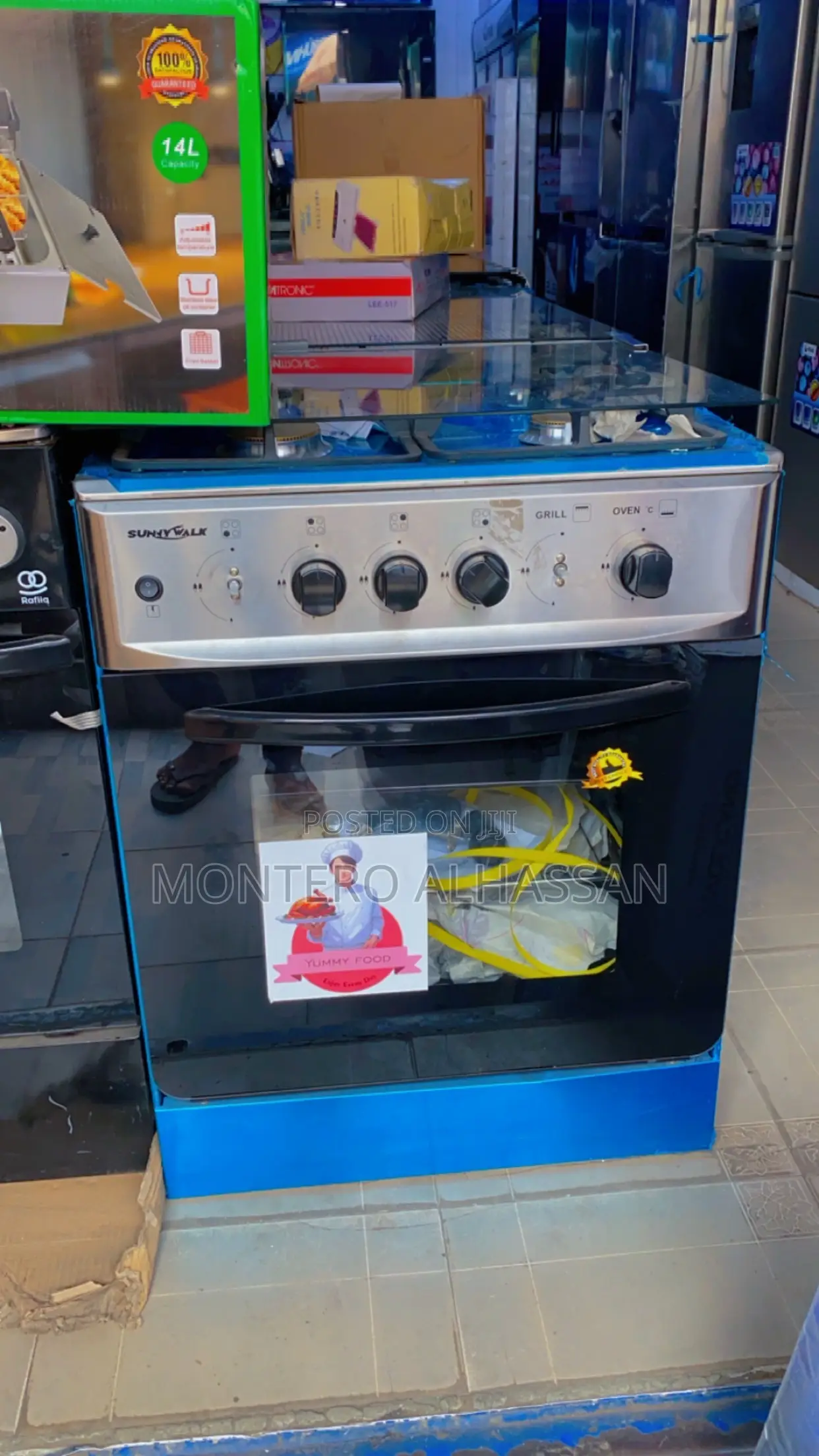 Gas Burner Stove 60*60 Sunnywalk