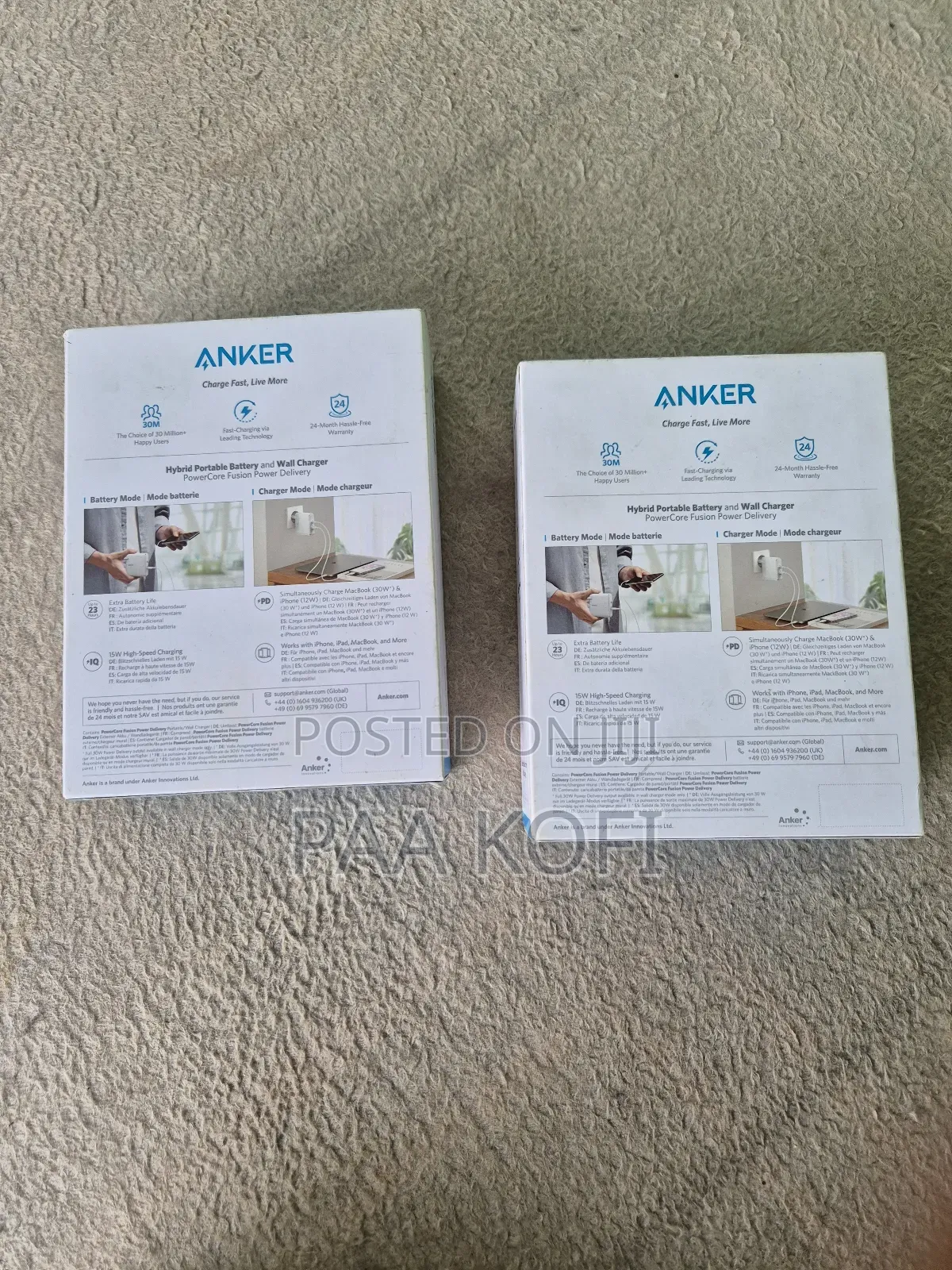Anker A1622 Fast Charger
