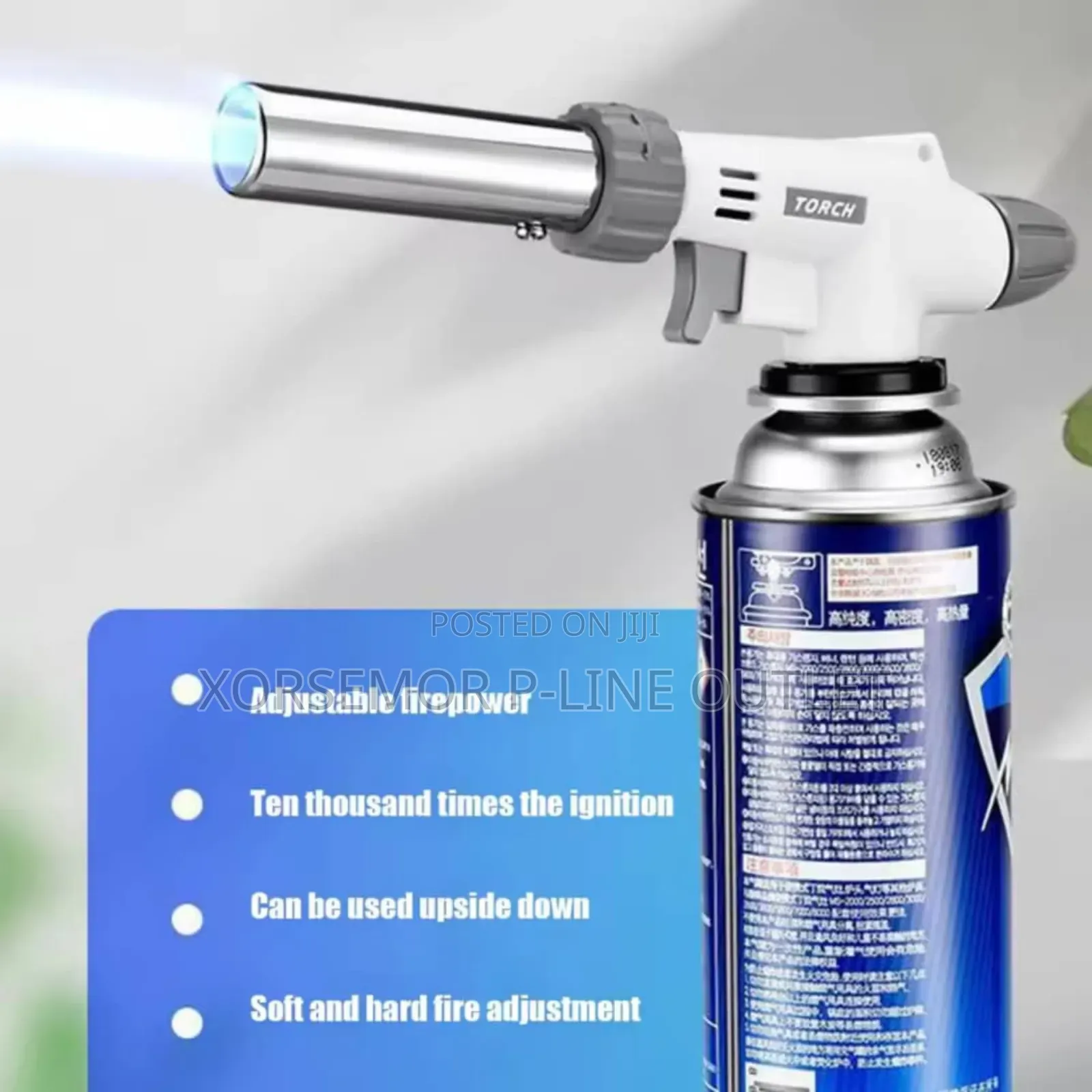 Flame Power Fire Blower Butane Gas