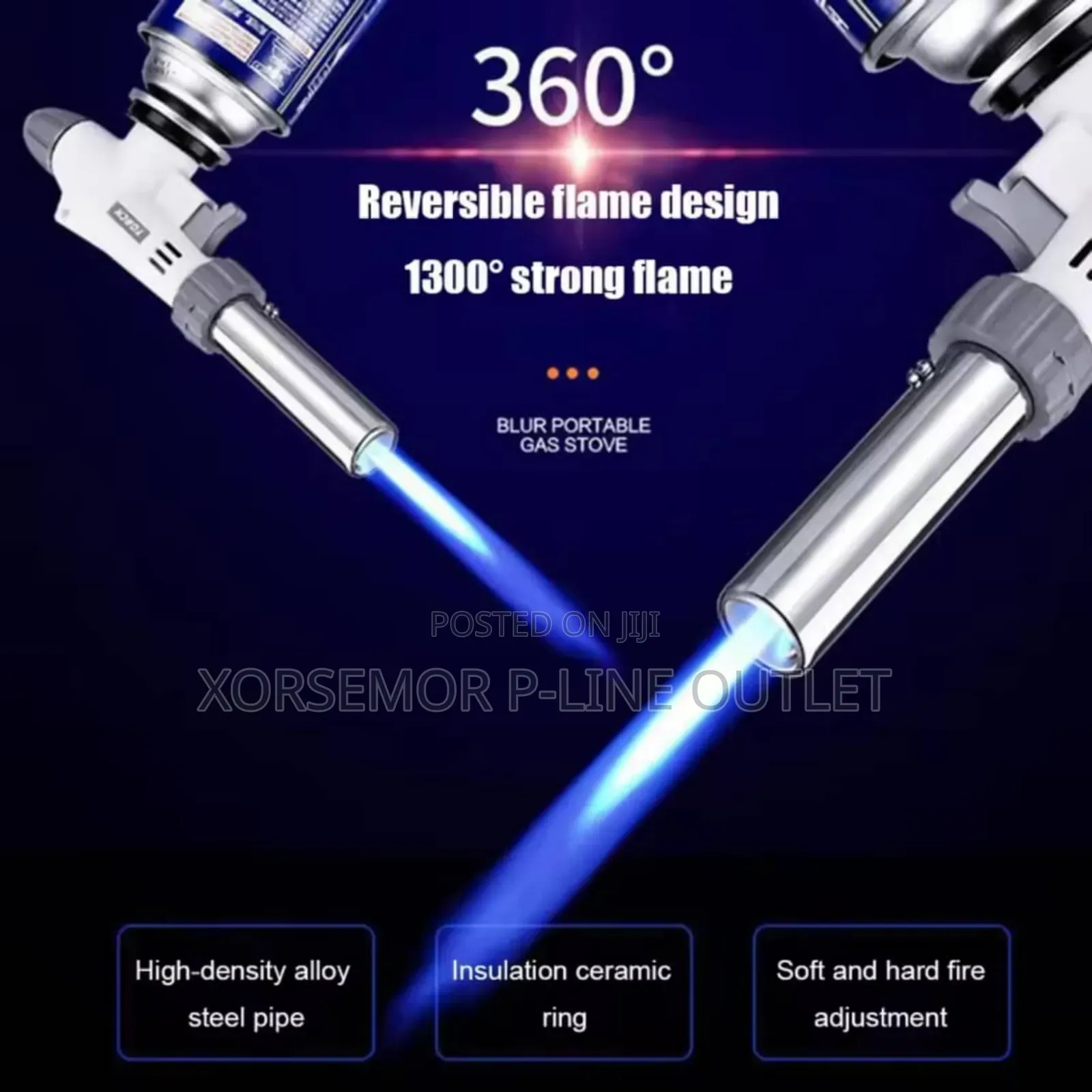 Flame Power Fire Blower Butane Gas