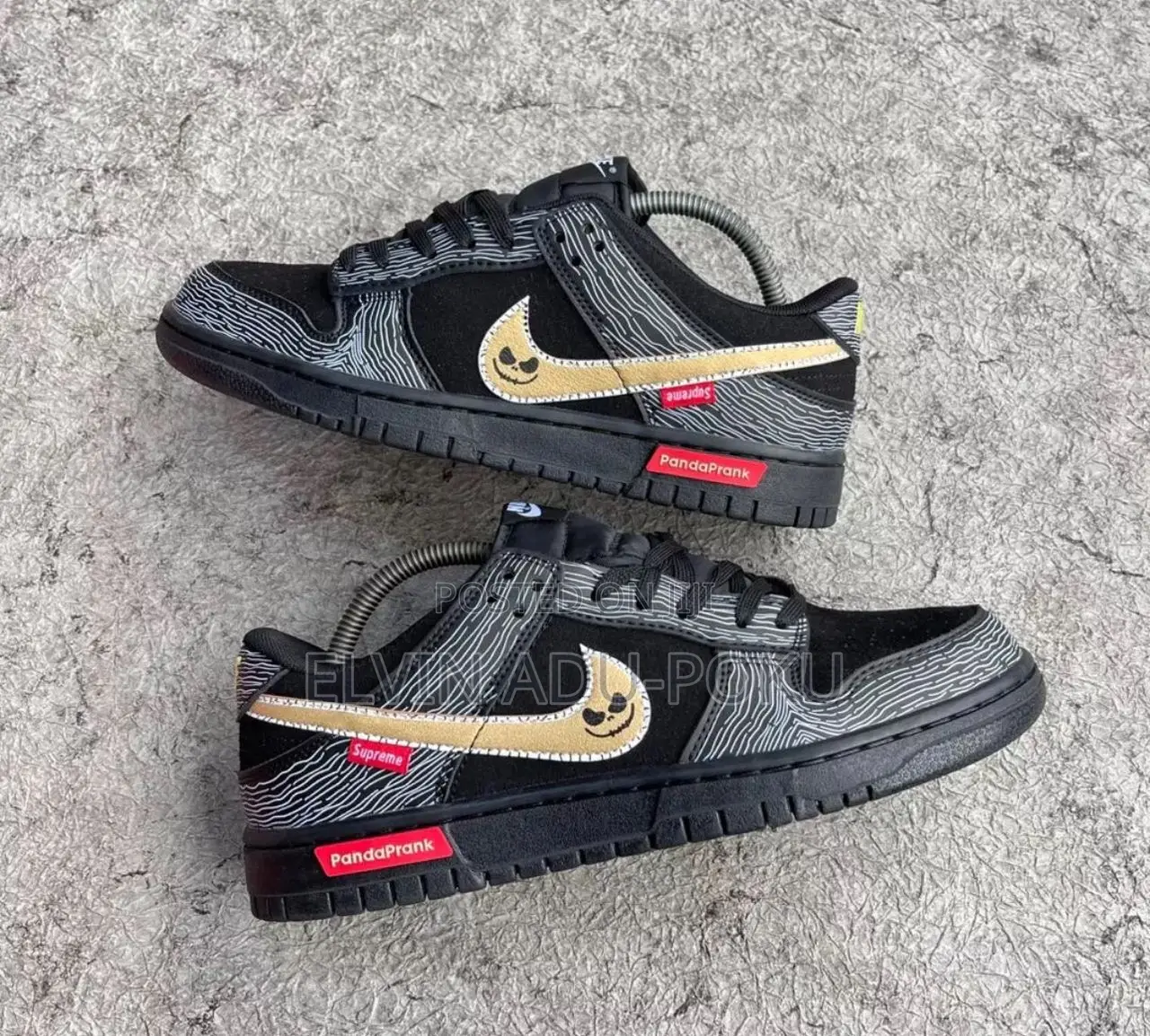 Nike Sb Dunk Supreme Panda Prank.