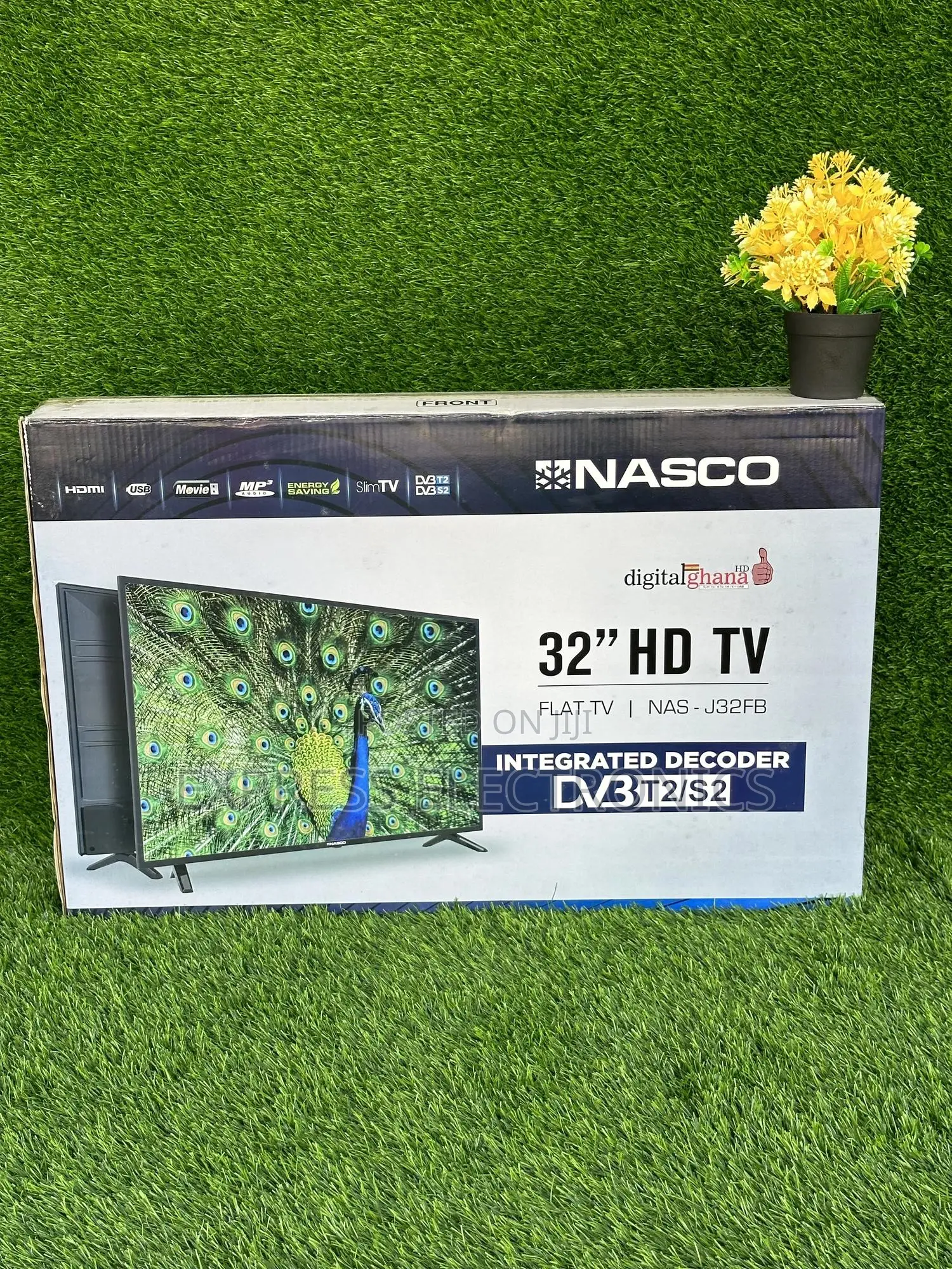 Nas-J32fb Vivid Pictures Digital Display Nasco 32”Hd Tv