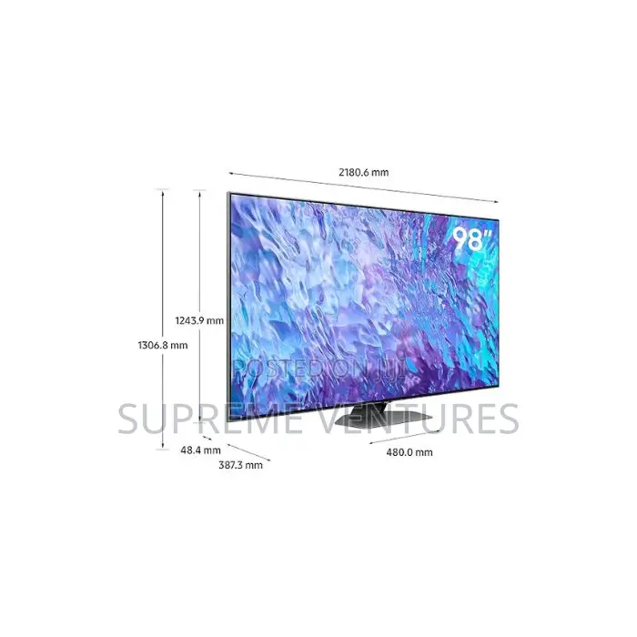 Samsung 98 Inch Qled Tv, Q80c, Qa98q80cauxzn