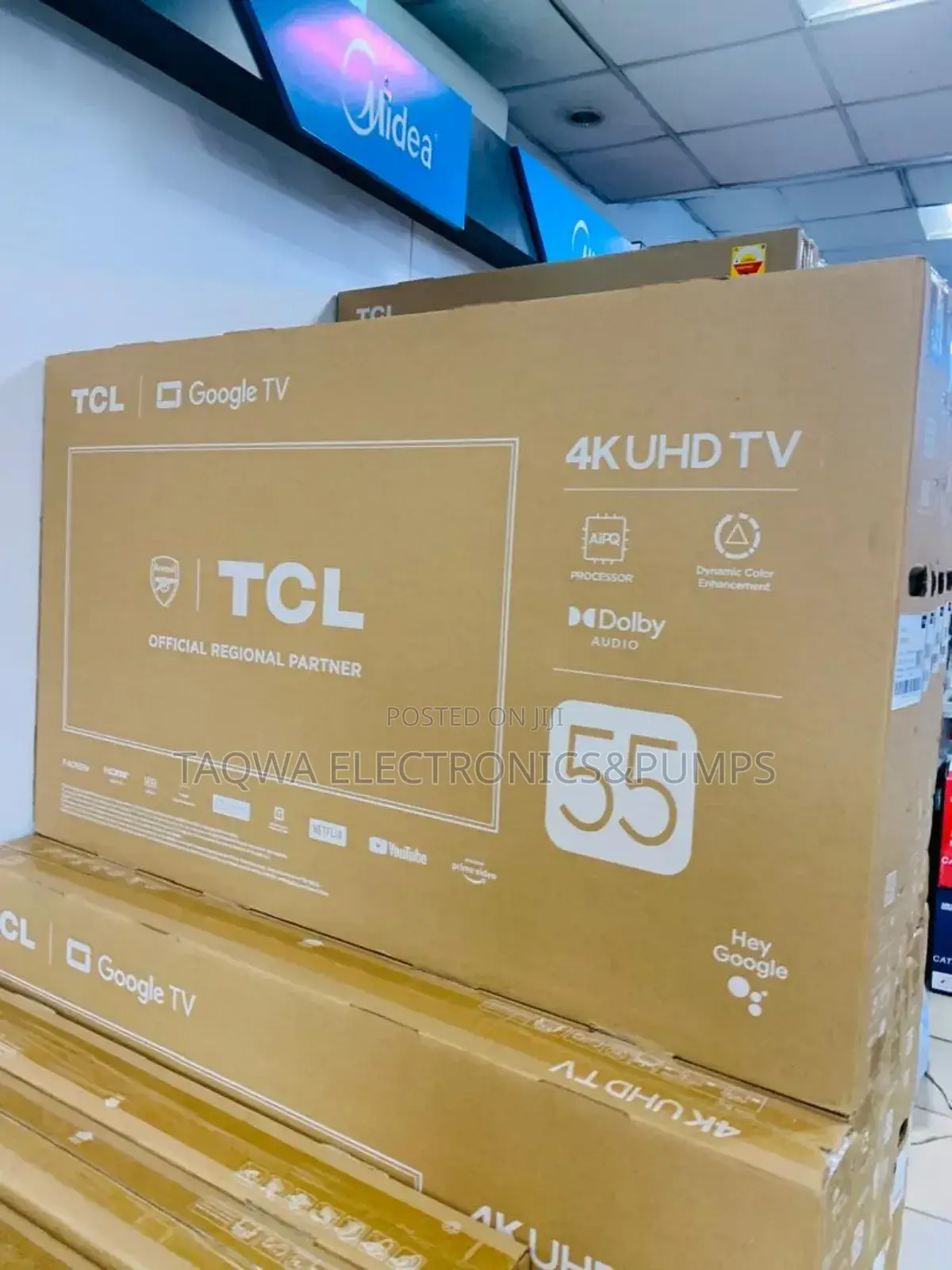 Get the TCL 55"Inches Fascinating Google Tv