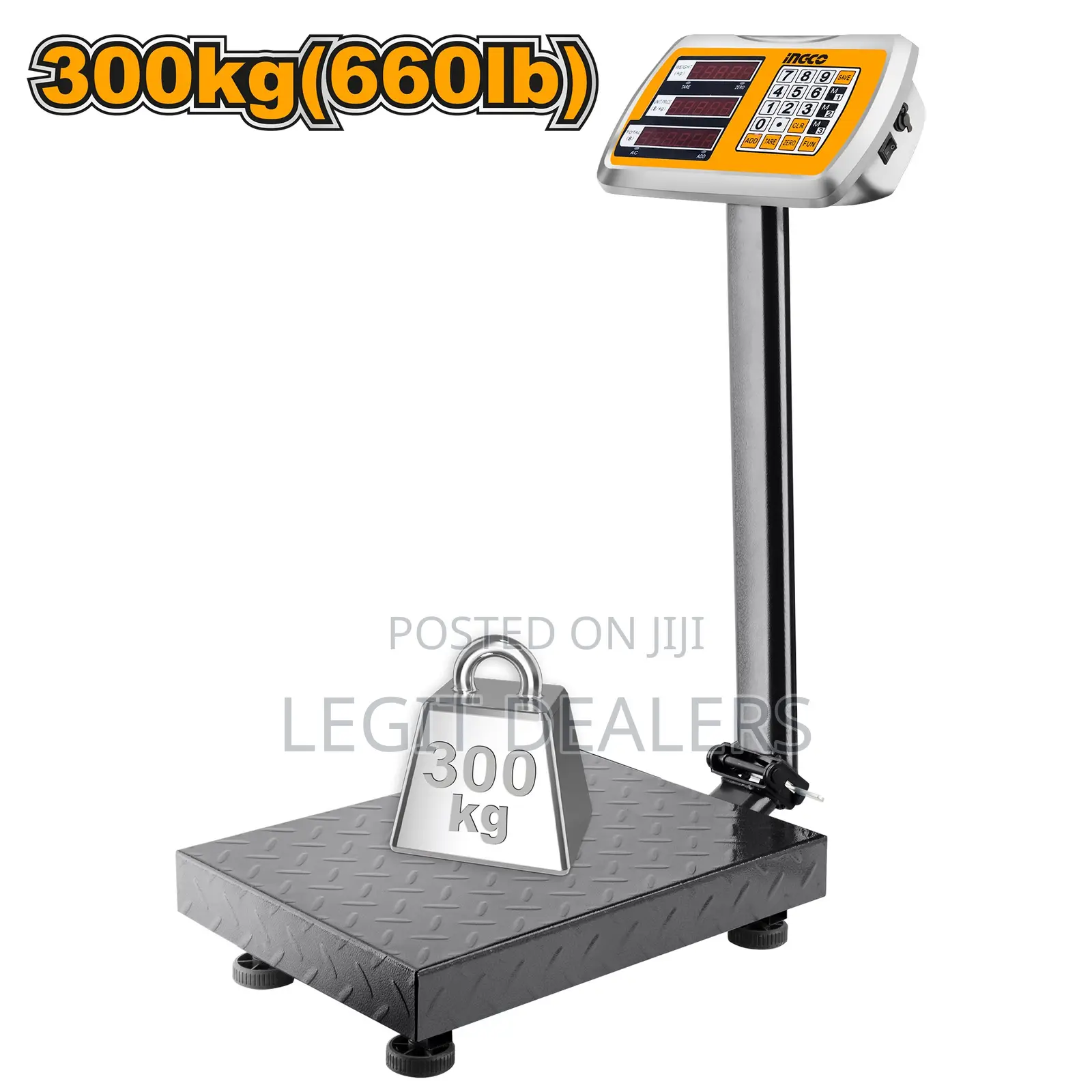Durable Electronic Rechargeable Scale 100kg, 300kg 500kg