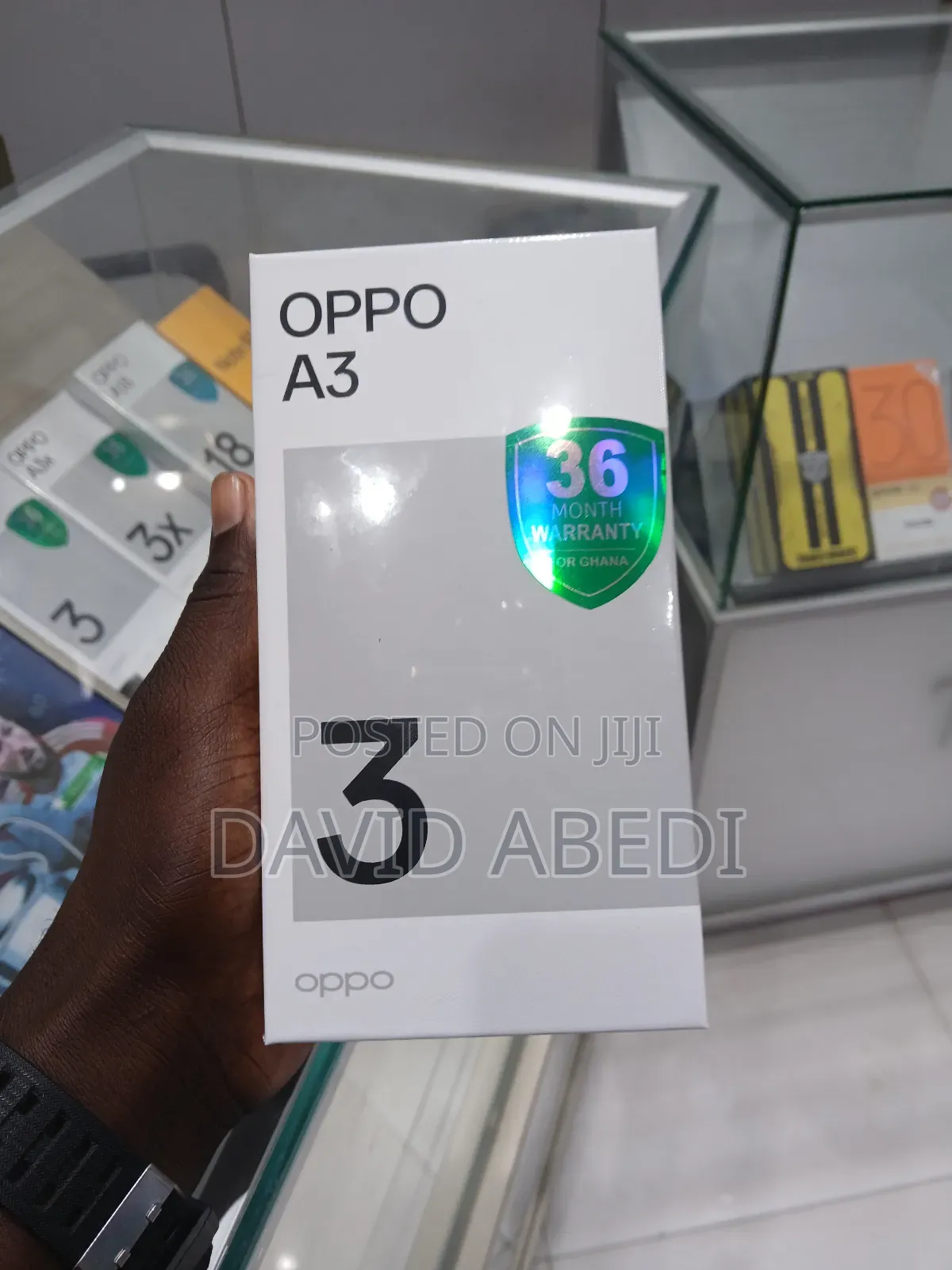 New Oppo A3 256 GB Black