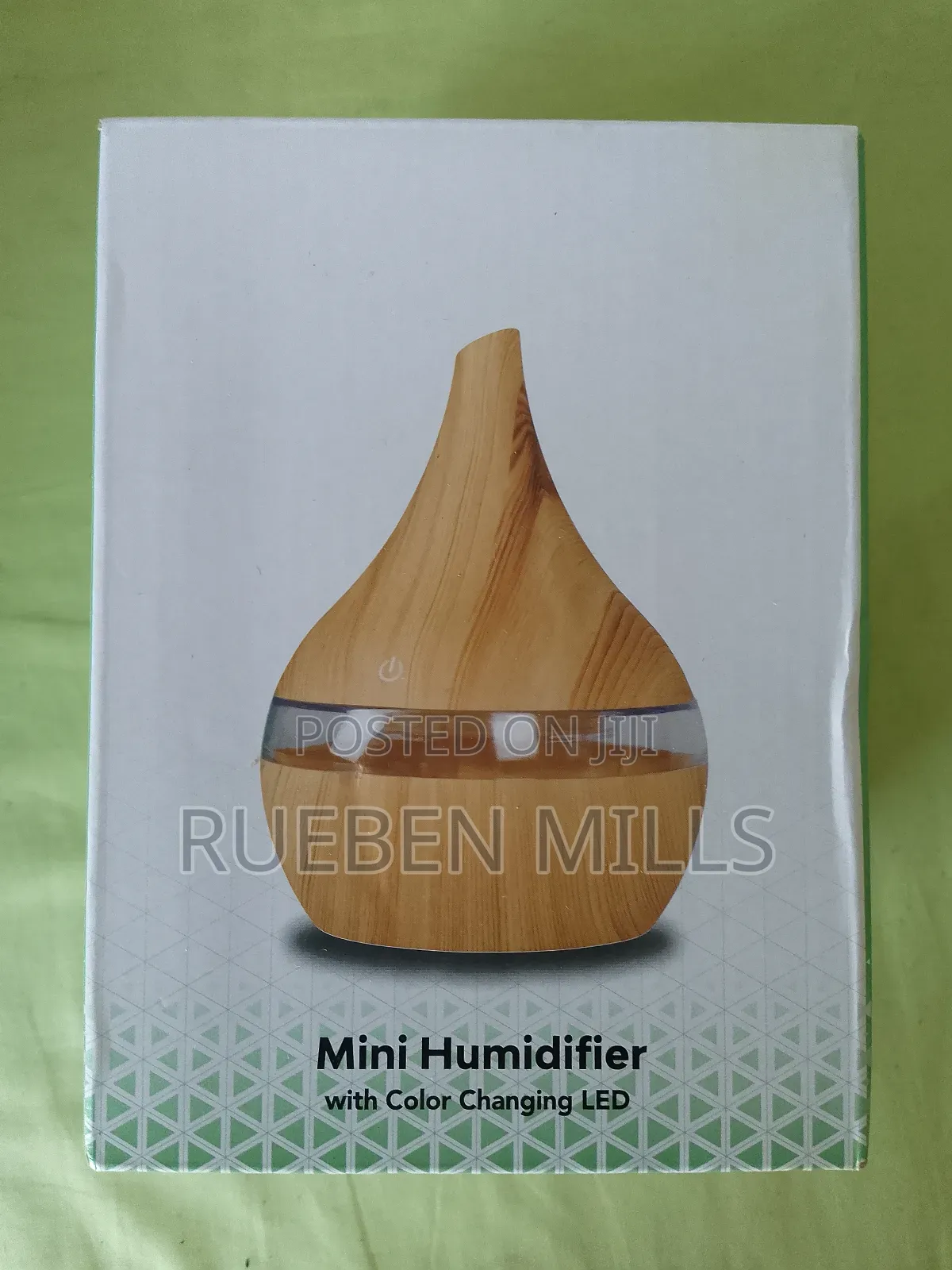 Portable Mini Natural Wood Color Essential Oil Diffuser