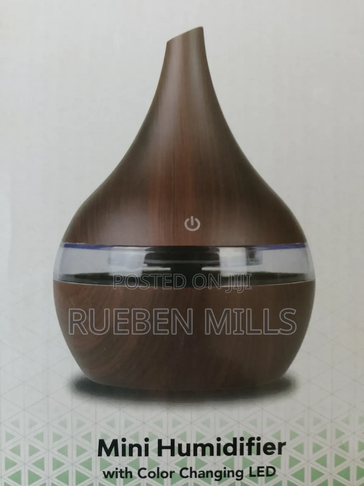 Portable Mini Natural Wood Color Essential Oil Diffuser