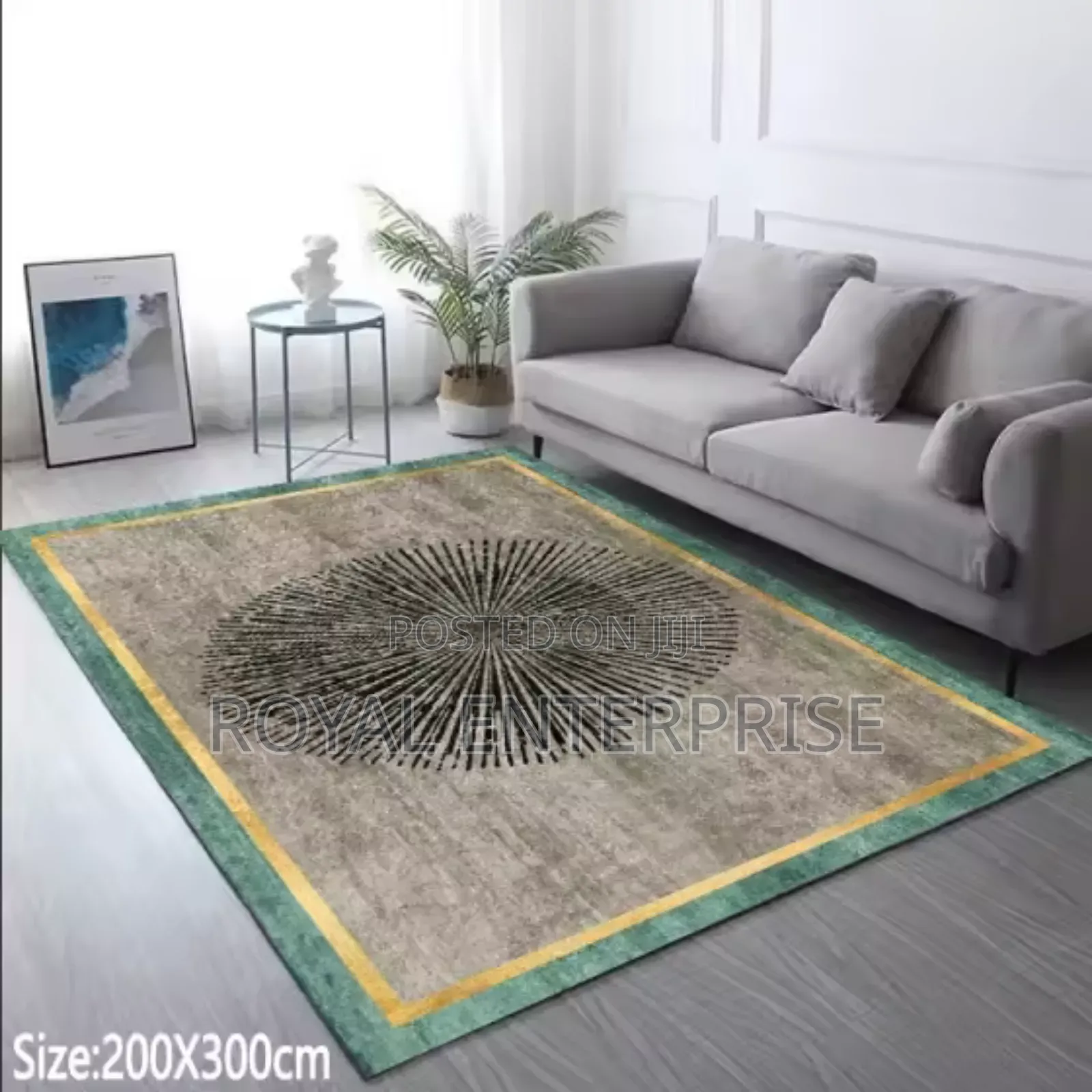 Transform Your Space 3d Center Carpets ( 200/300cm )