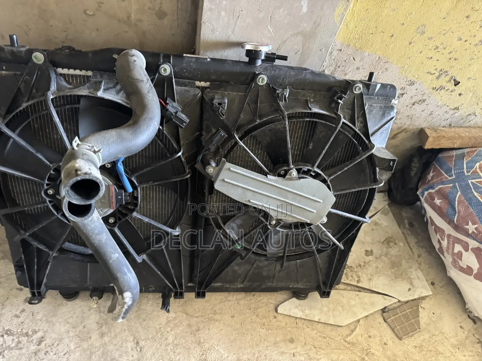 Acura Rdx 2023 Complete Radiator Fan & Condenser
