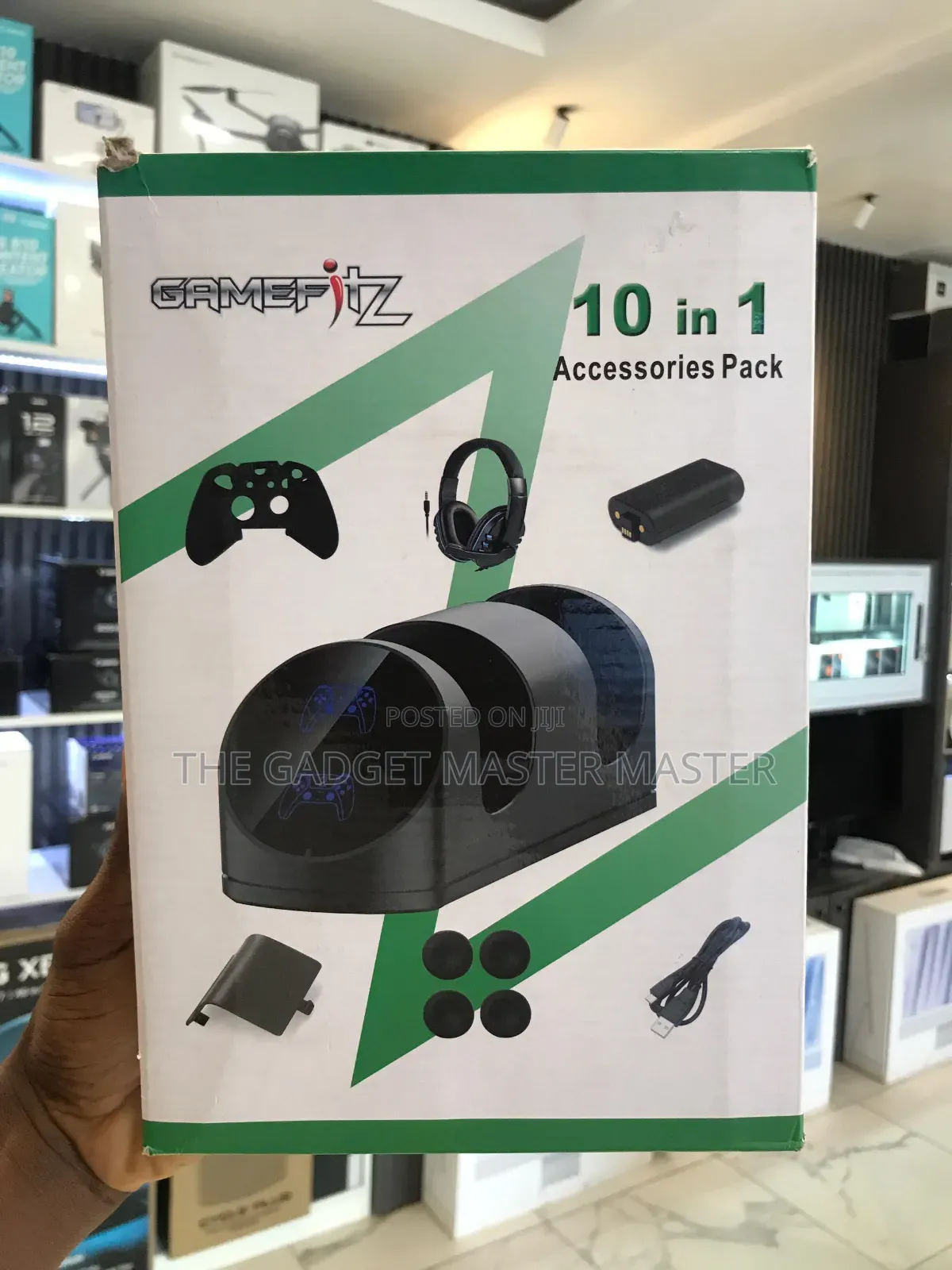 Gamefitz 10 in 1 Accessories Pack
