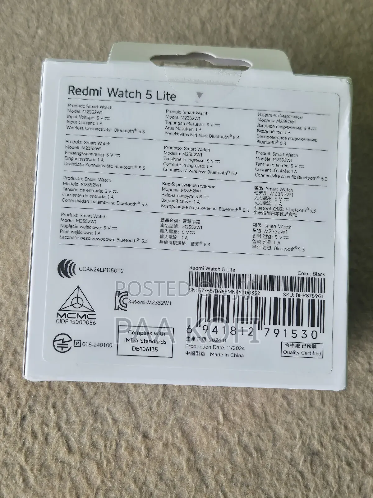 Redmi Watch 5 Lite