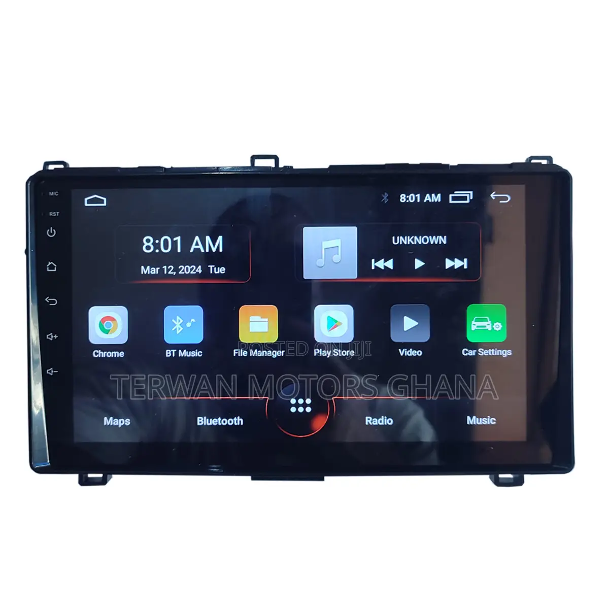 New Android Car Screen for Toyota Corolla 2017 to 2023