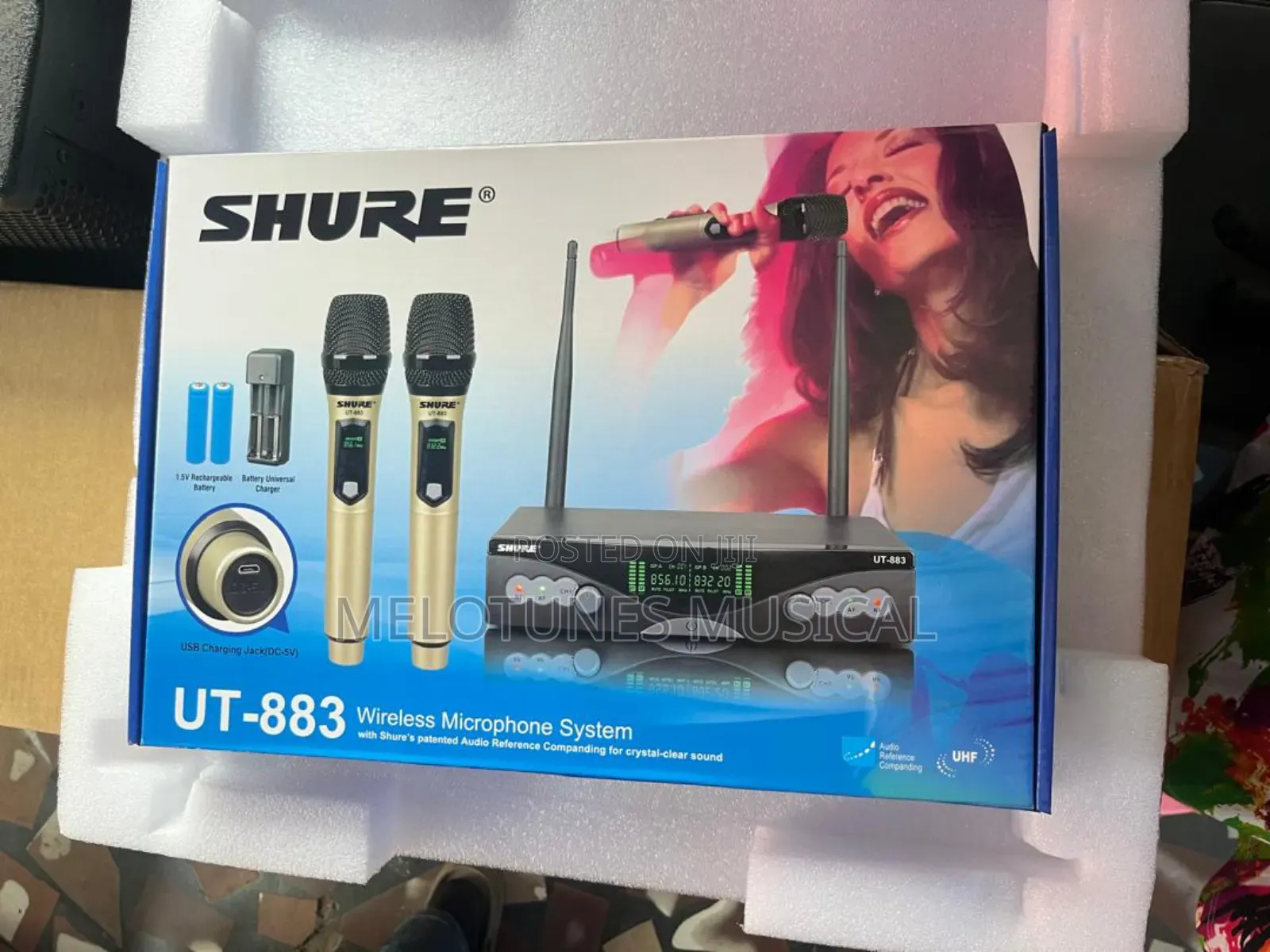 Shure Ut-883 Wireless Microphone System