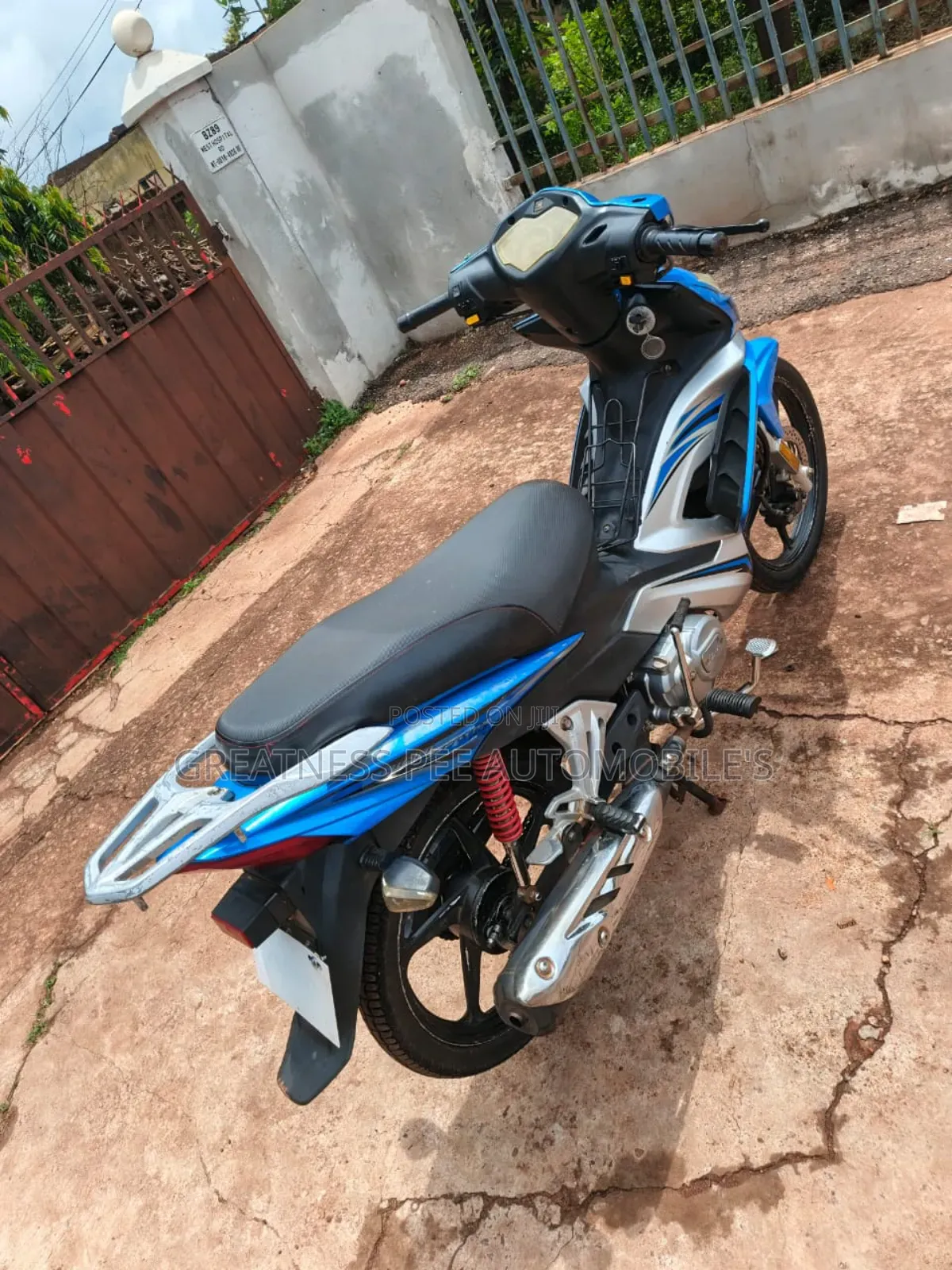 Motorcycle 2020 Blue