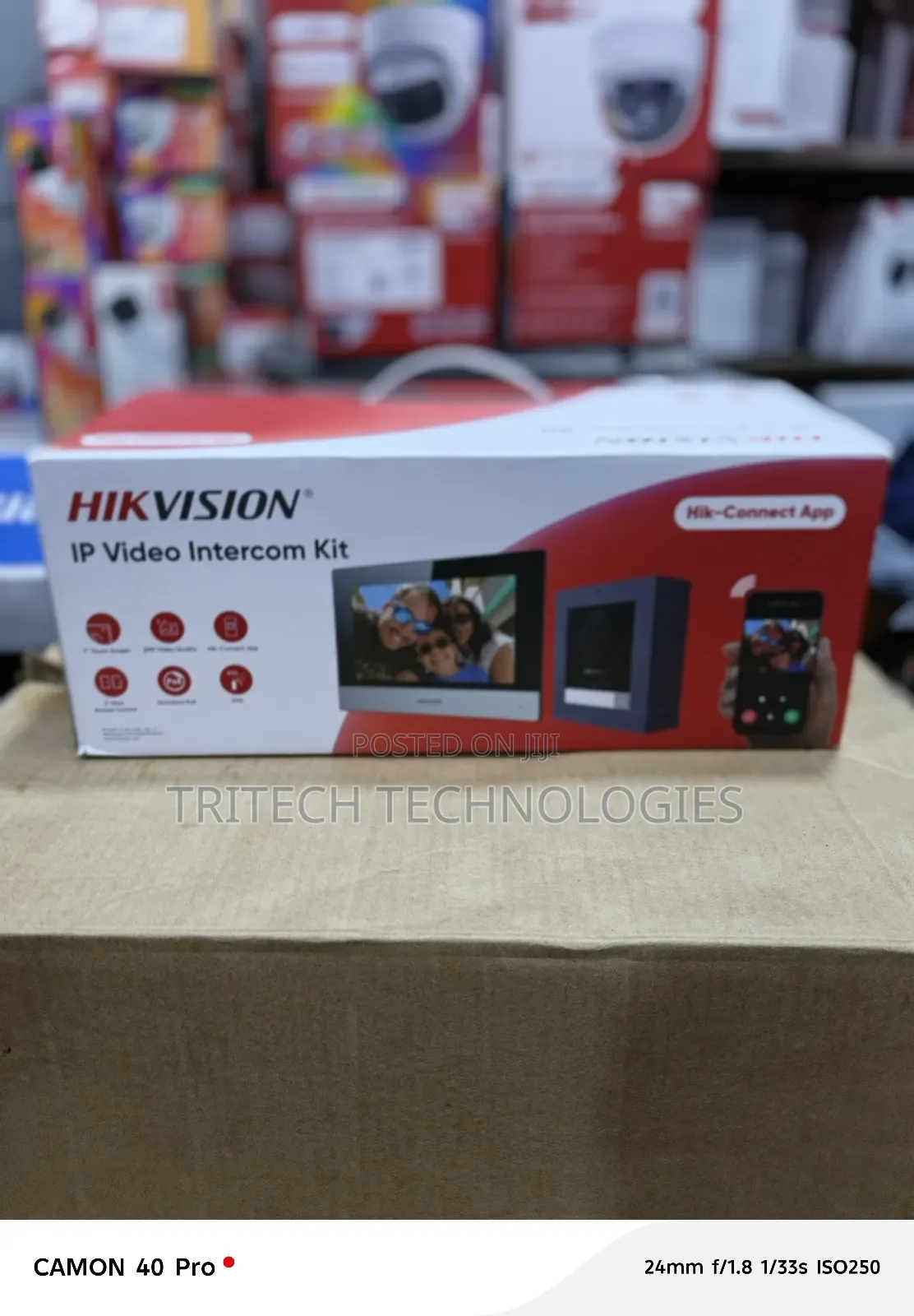Hikvision Ip Video Intercom With 4port Poe Switch Ds-Kis602