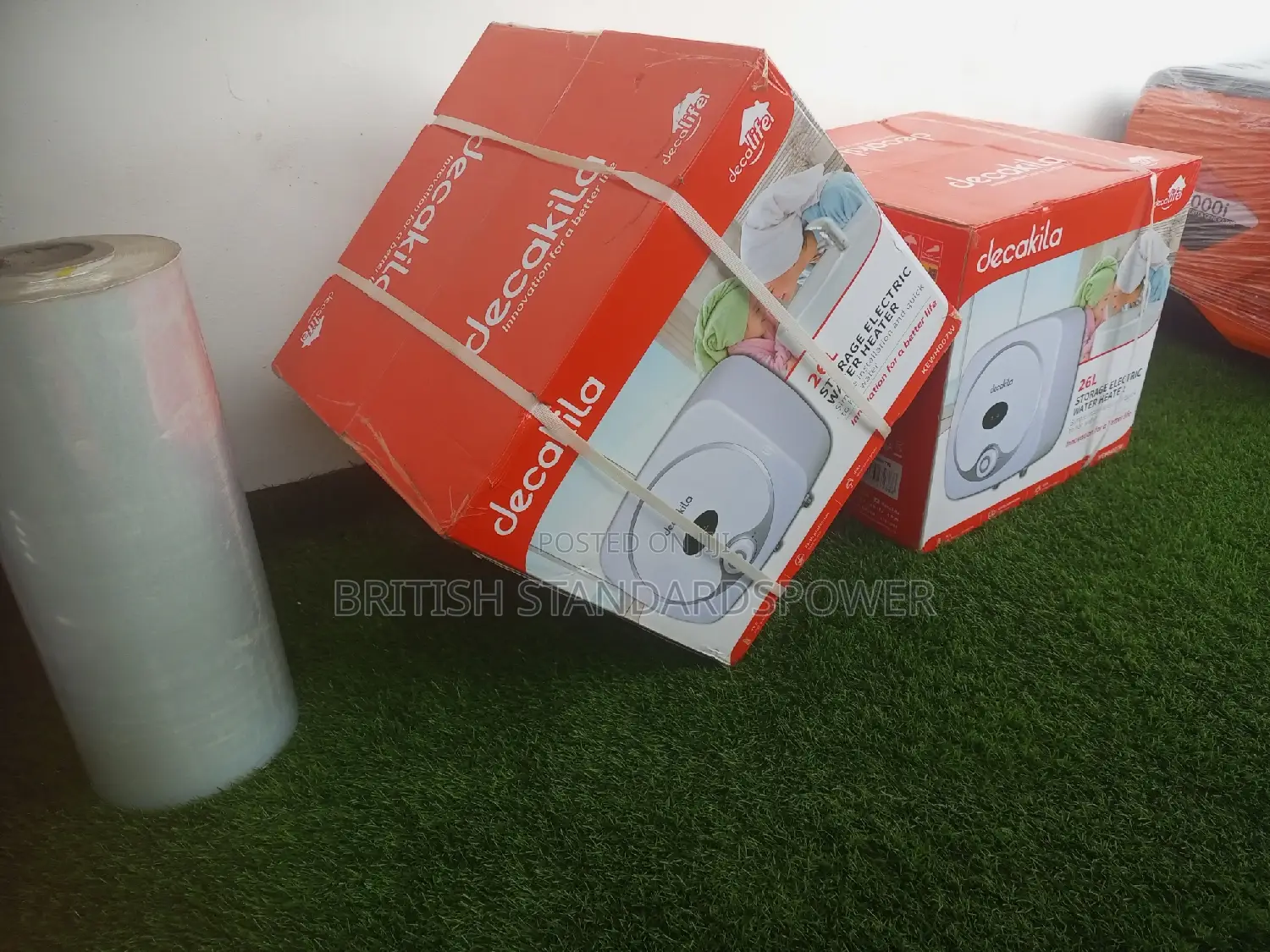 Quick Heating 26liter Instant Electric Water Heater Decakila