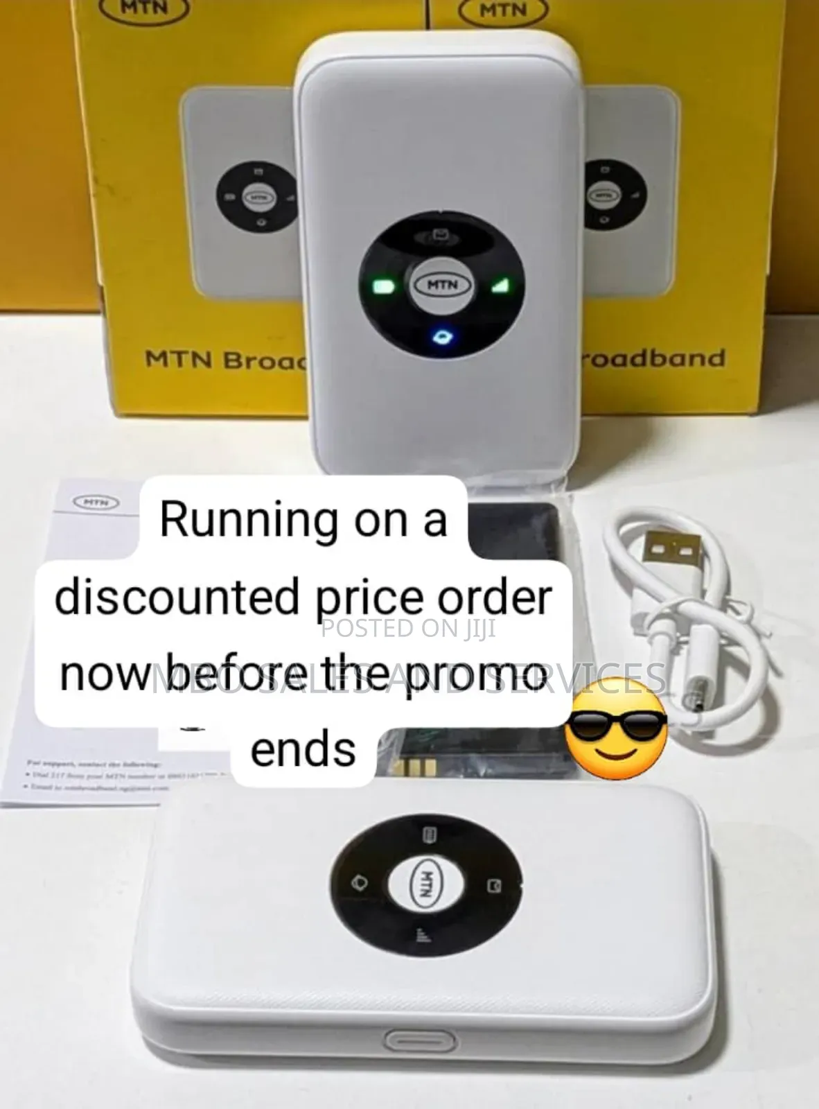 MTN 4g Lte Portable Mifi Wifi With Type-C Port