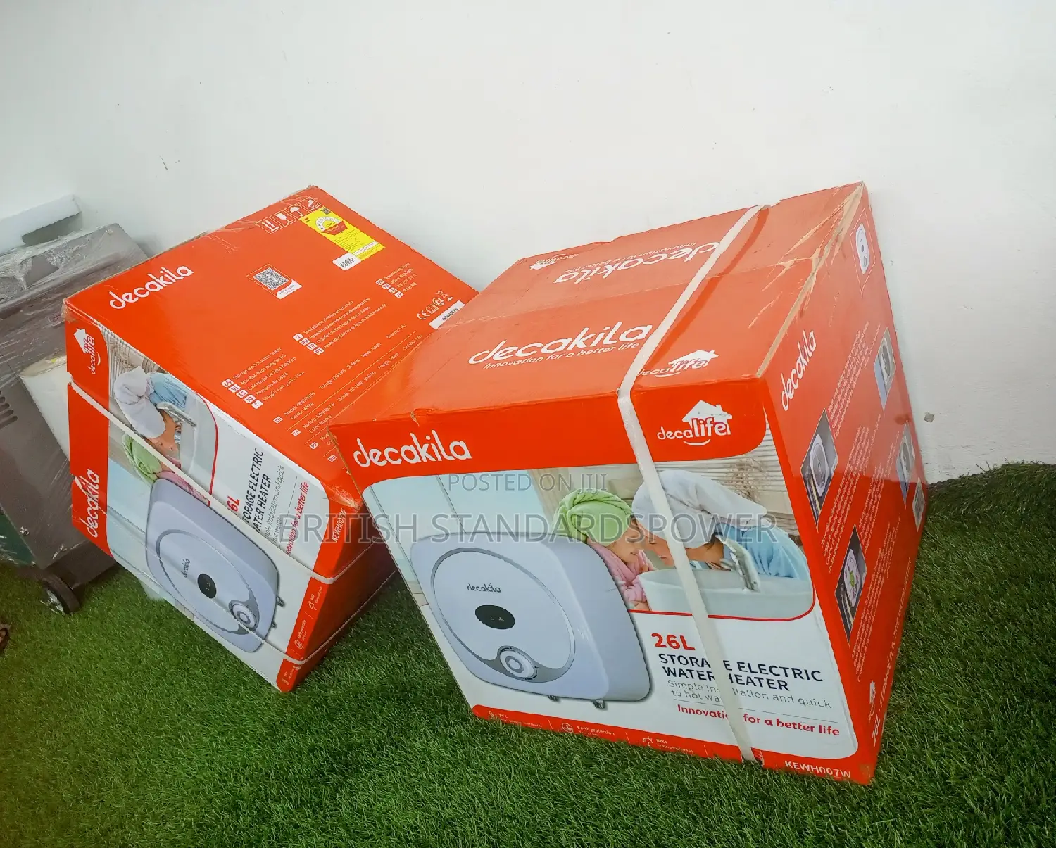 Easy Installation Instant Water Heater Decakila 26liters