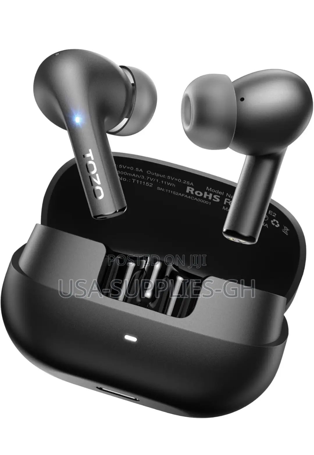 Tozo E2 Wireless Earbuds With Ai Call Noise Cancel. From Usa