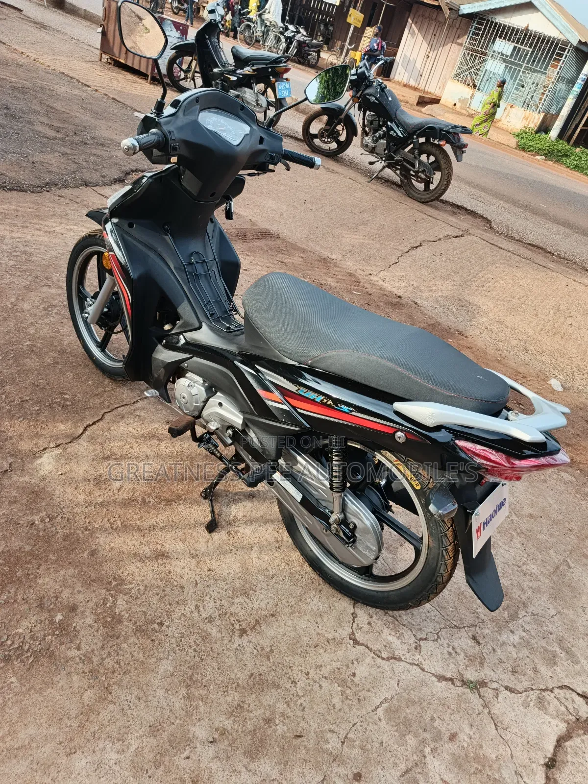 Haojue UH115/UH115S 2021 Black