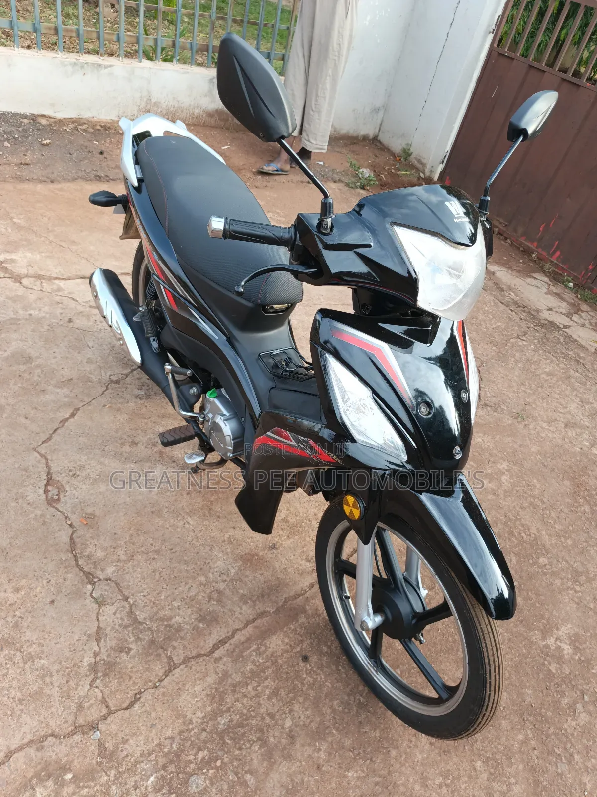 Haojue UH115/UH115S 2021 Black