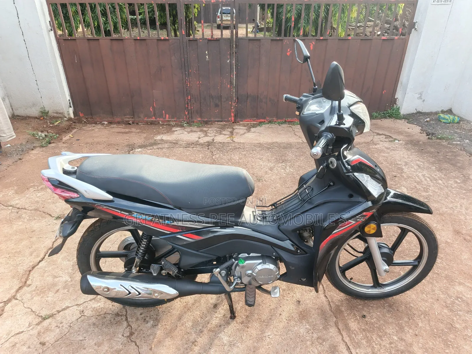 Haojue UH115/UH115S 2021 Black