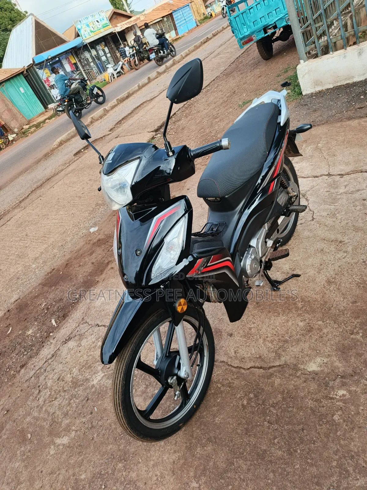 Haojue UH115/UH115S 2021 Black