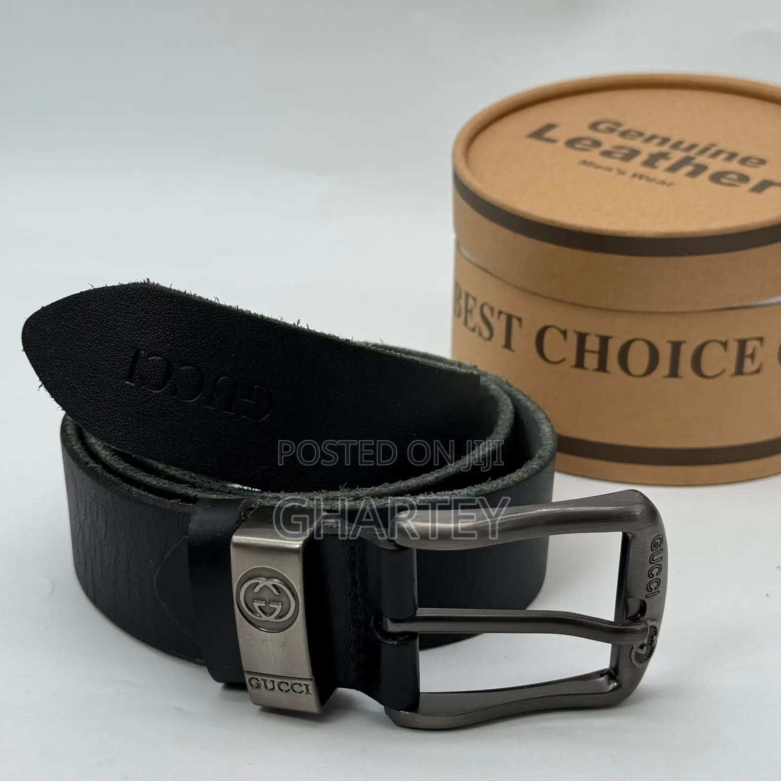 Luxury Men’S Quality Leather Belts - Black