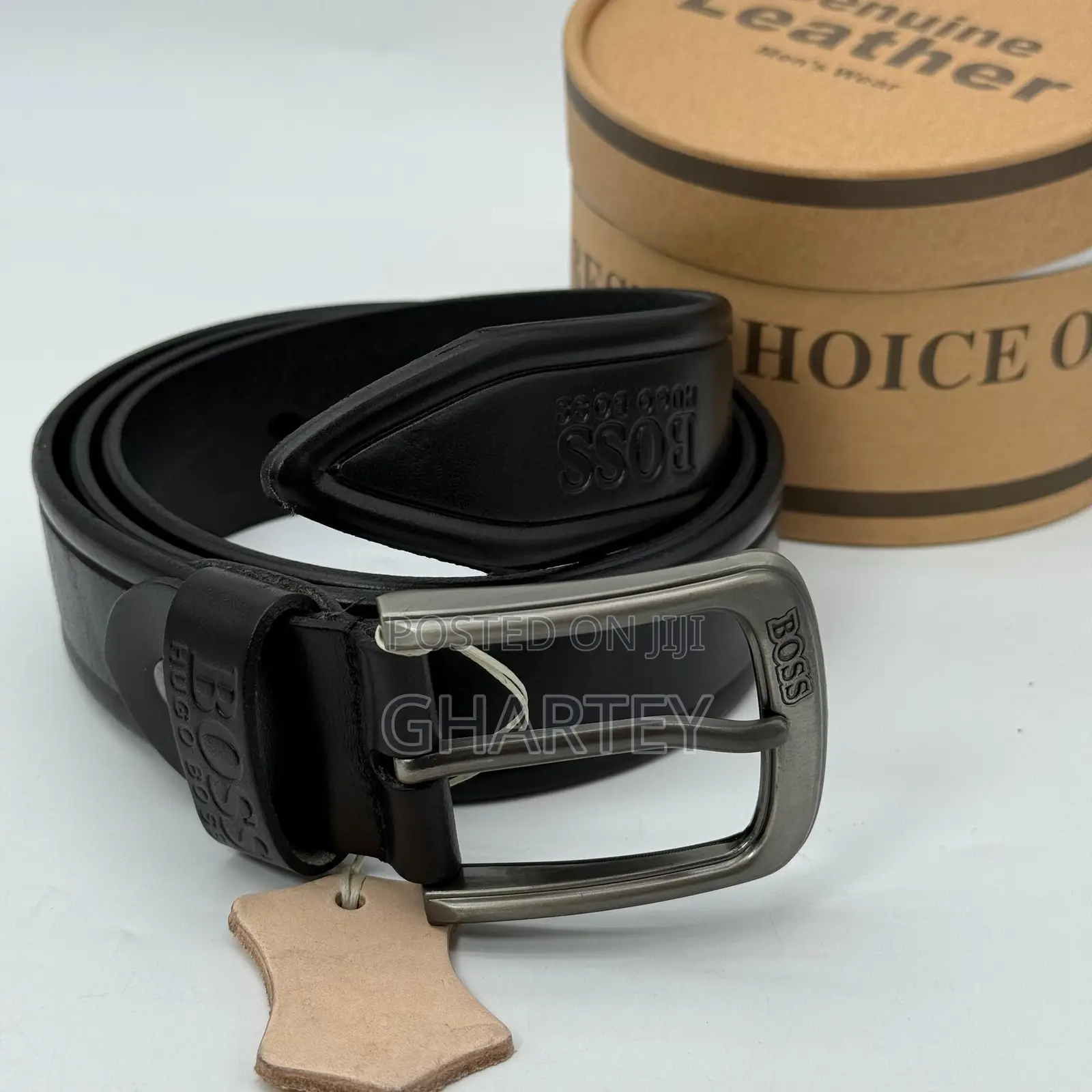 Luxury Men’S Quality Leather Belts - Black
