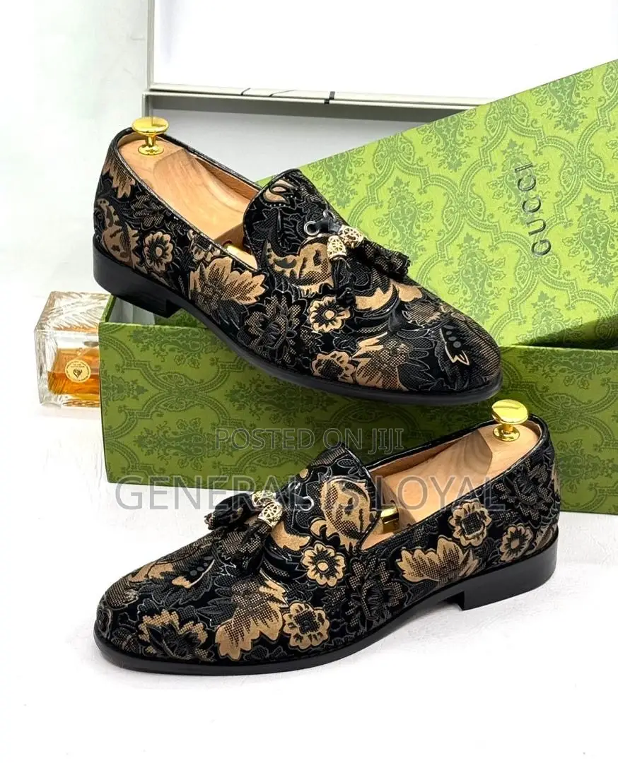 Gucci Flower Loafers Shoe