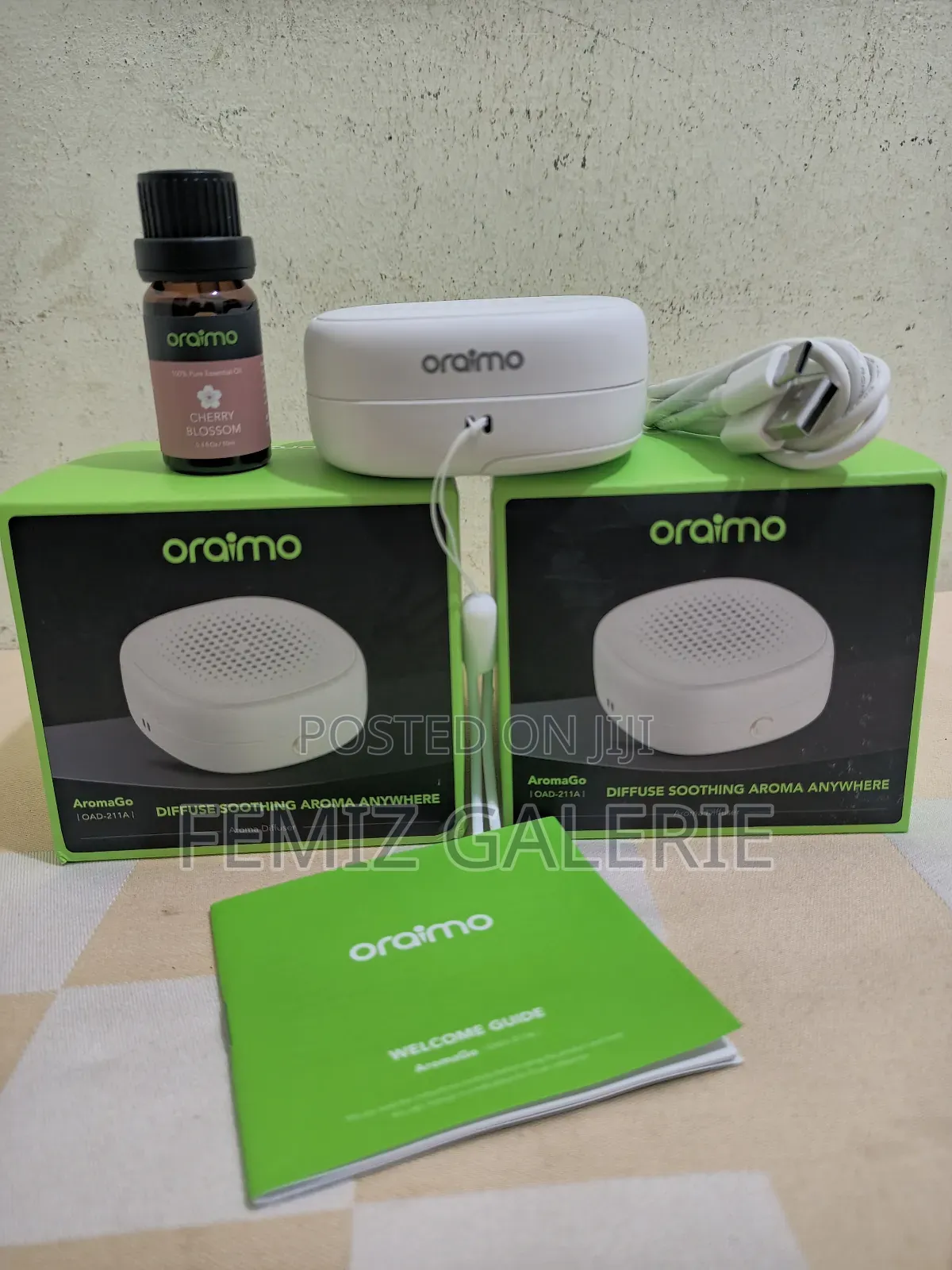 Oraimo Aromago Waterless Rechargeable Aromatherapy Diffuser