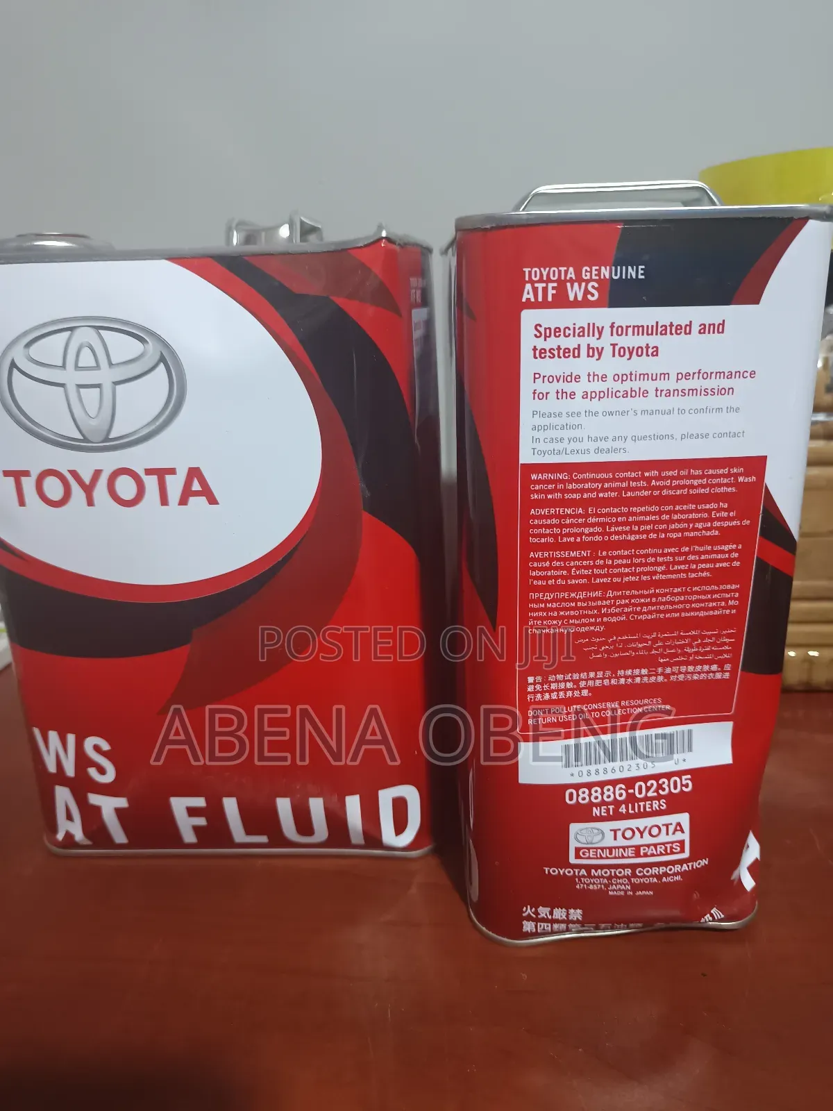 Toyota Atf Ws (4 Liters)