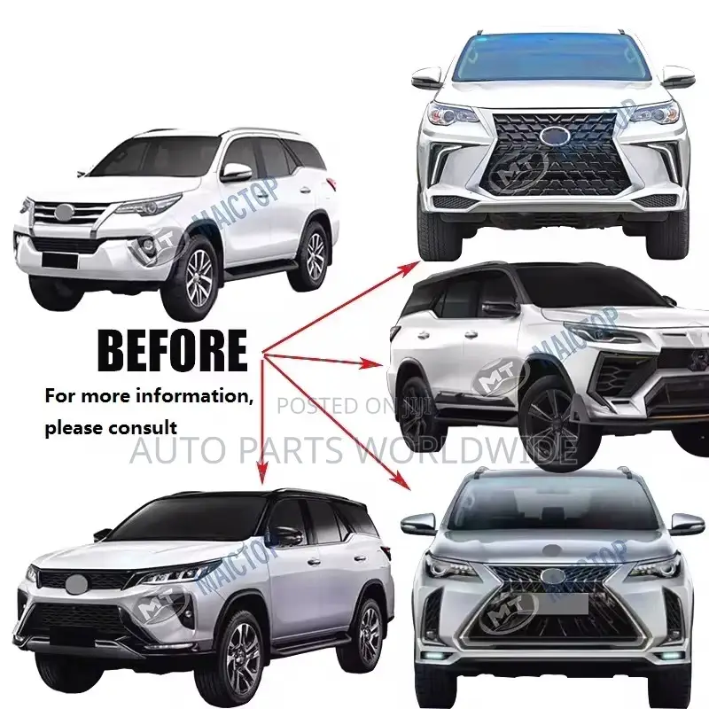 Toyota Fortuner Lexus Bodykits Upgrade 2016-2023