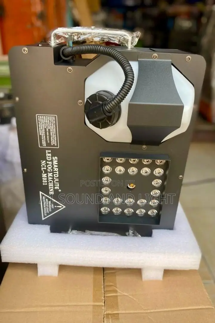 1500w Fog Machine With DMX RGB 24 Led Stage Lighting