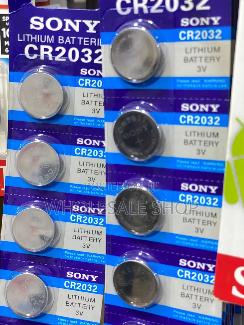 Cr2032 Sony Lithium Battery
