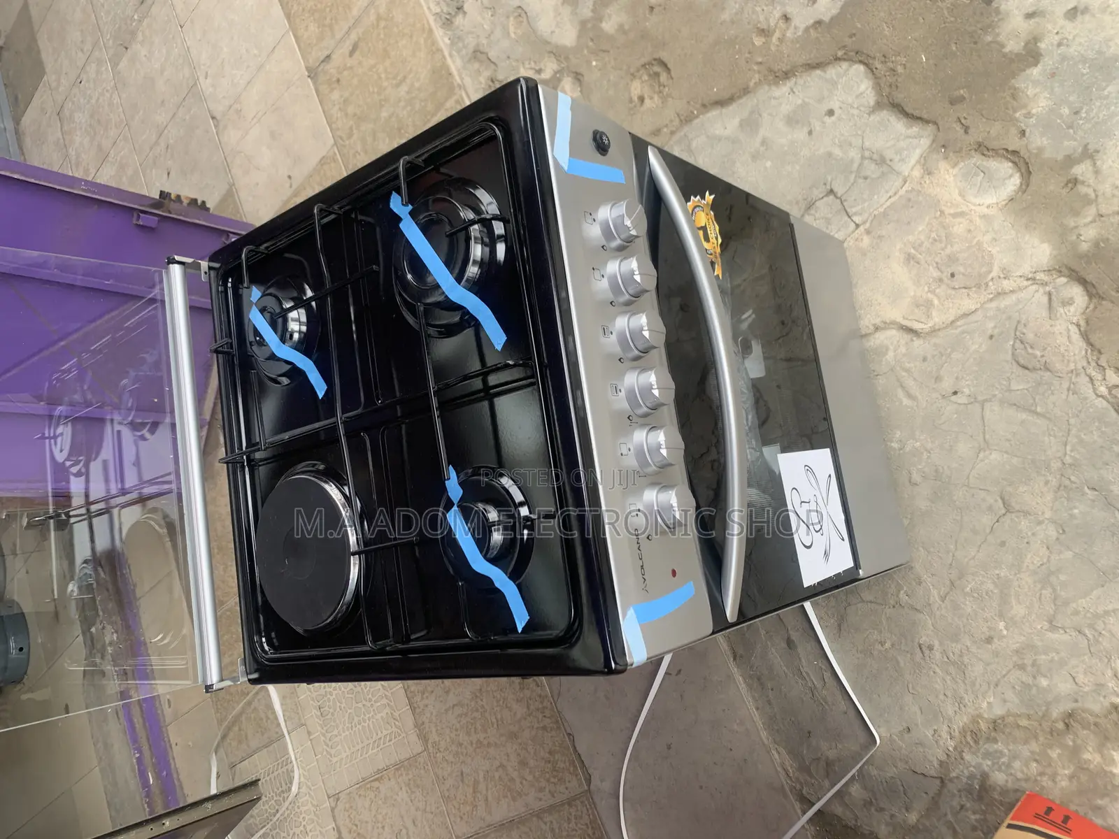 Volcano Gas Electric Burner